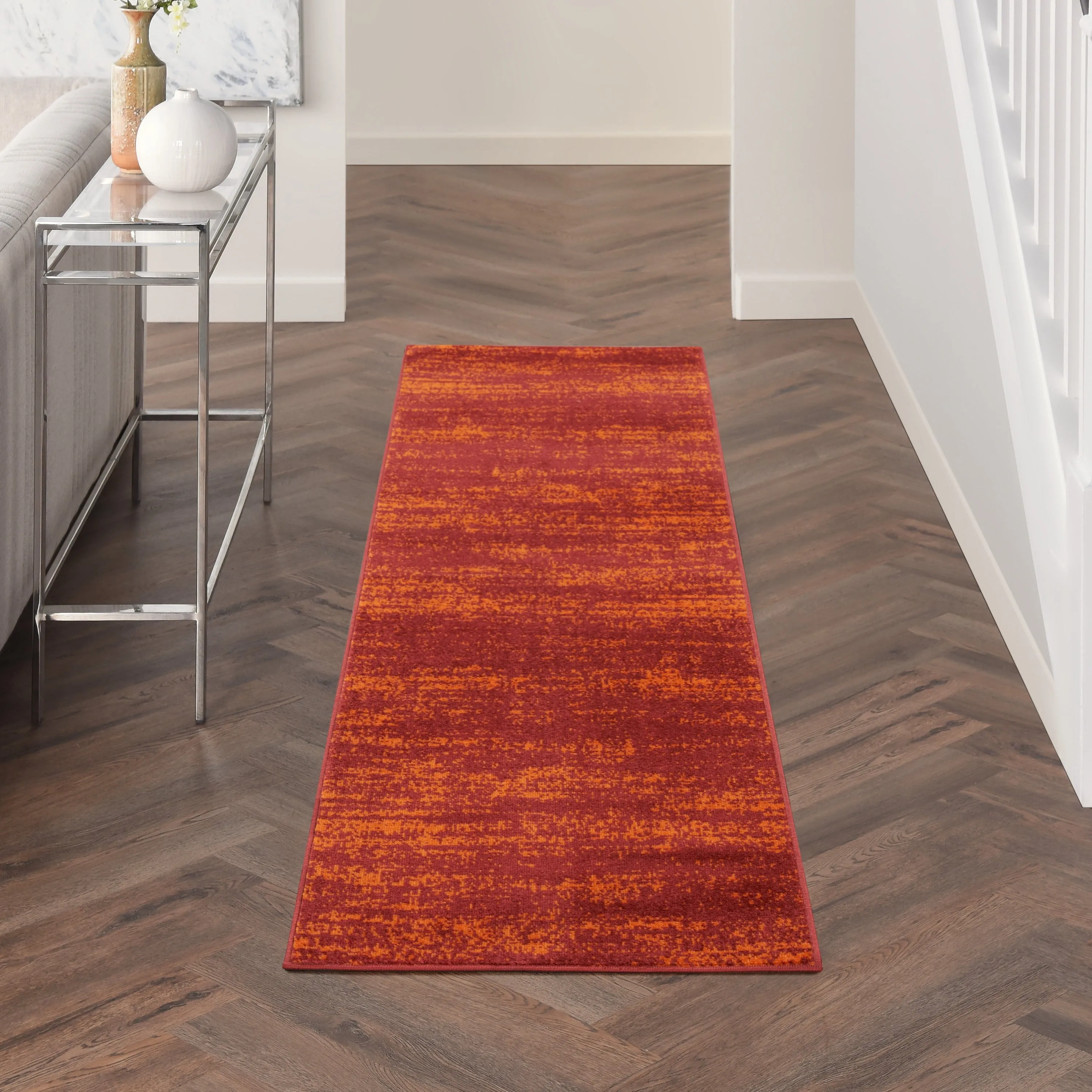 Nourison Essentials Solid Indoor/Outdoor Area Rug
