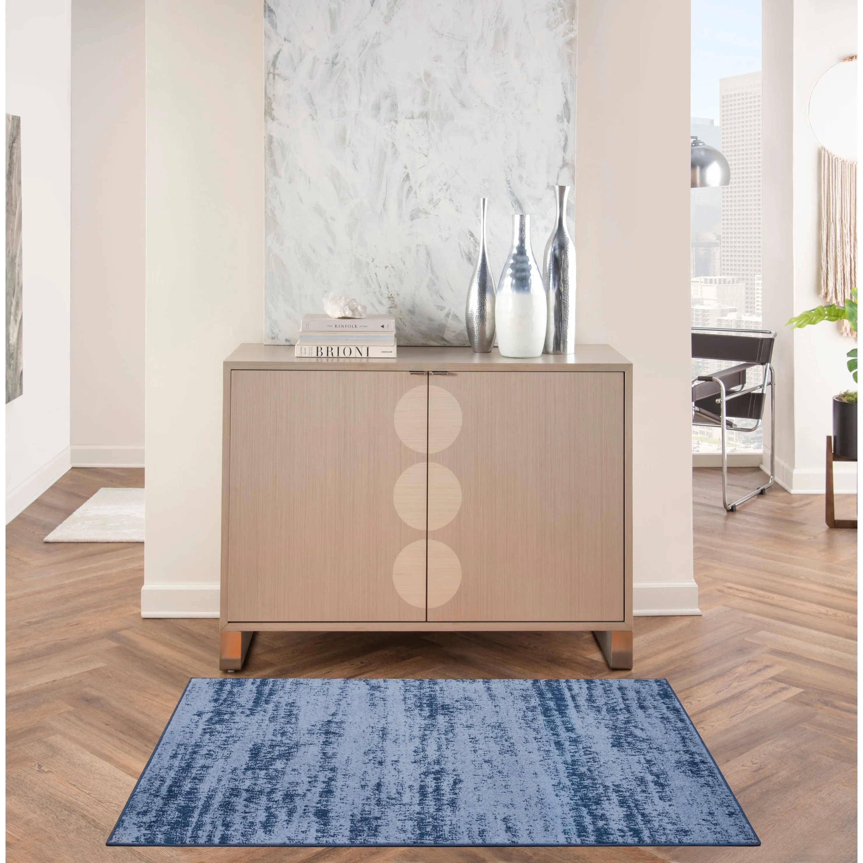 Nourison Essentials Solid Indoor/Outdoor Area Rug