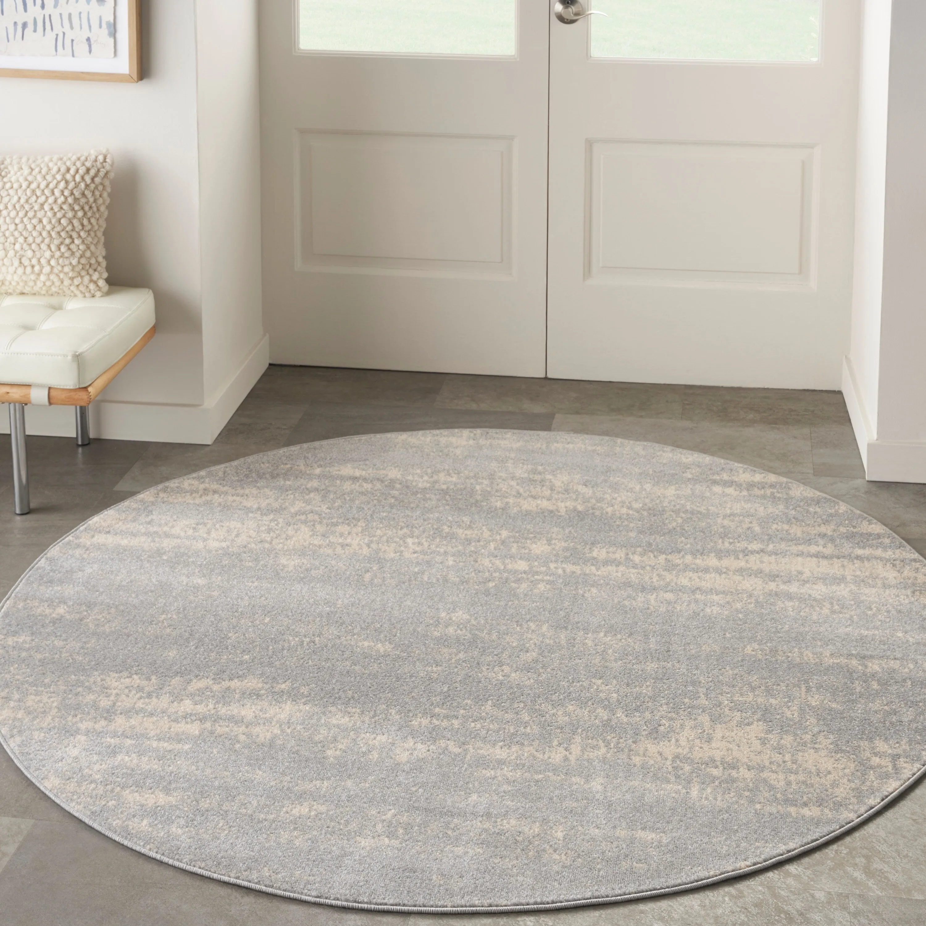 Nourison Essentials Solid Indoor/Outdoor Area Rug