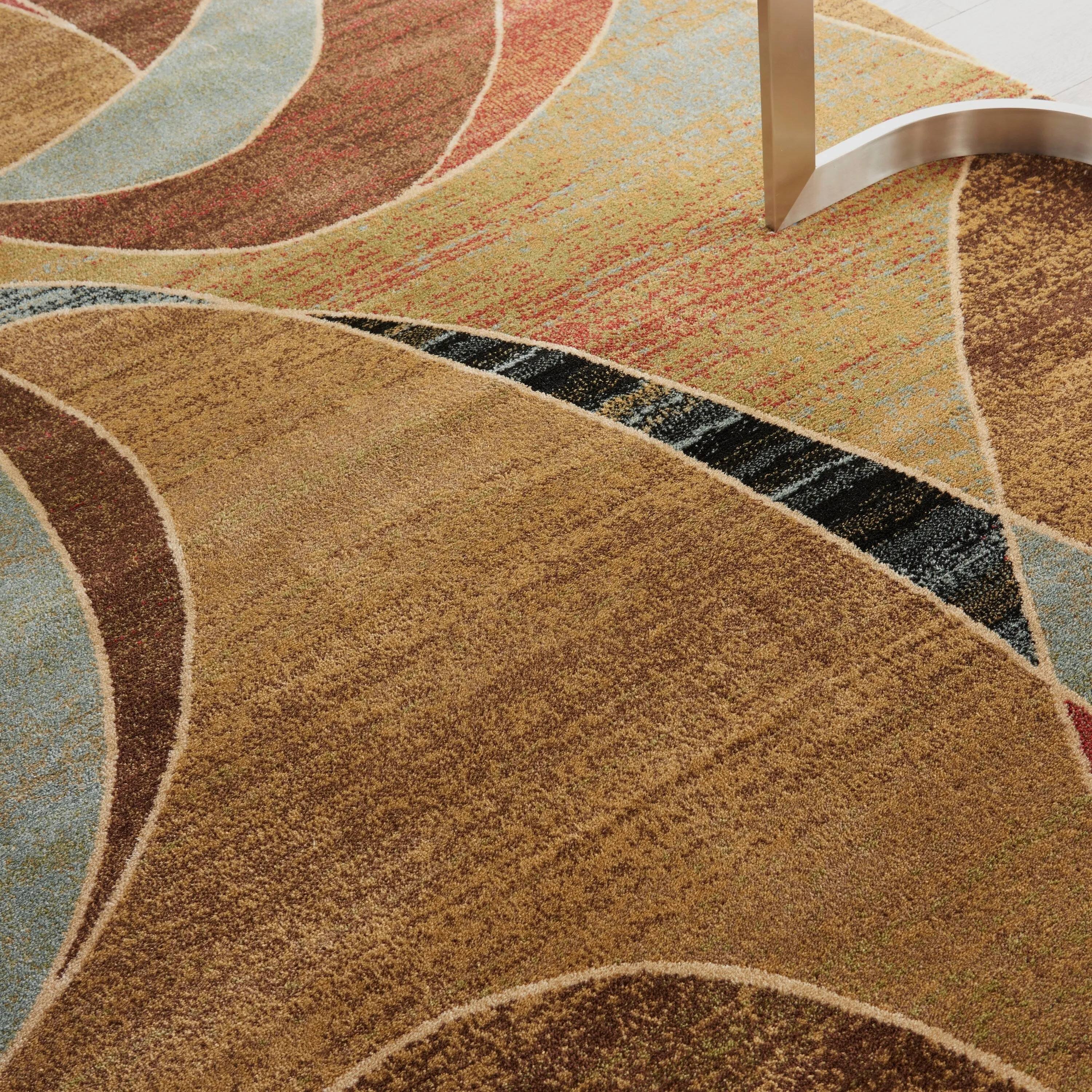 Nourison Expressions Abstract Geometric Area Rug