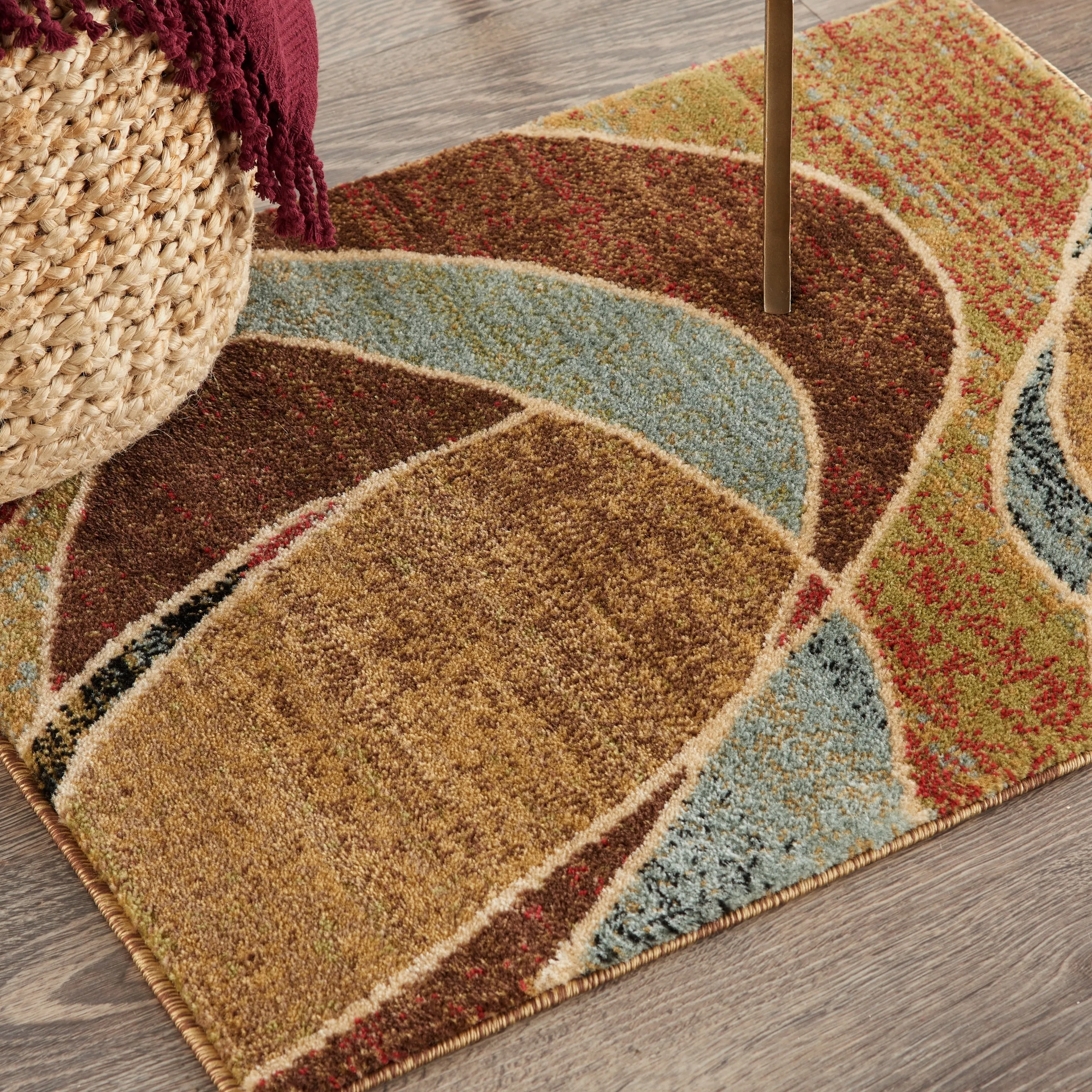 Nourison Expressions Abstract Geometric Area Rug