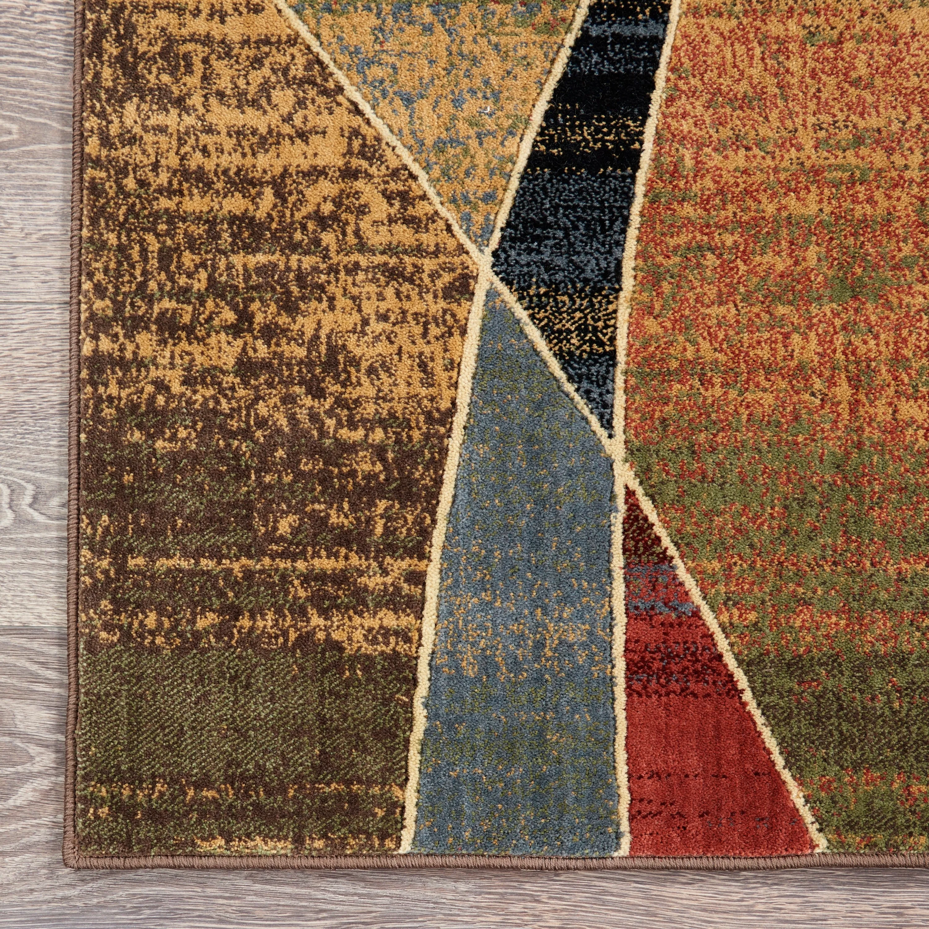 Nourison Expressions Abstract Geometric Area Rug