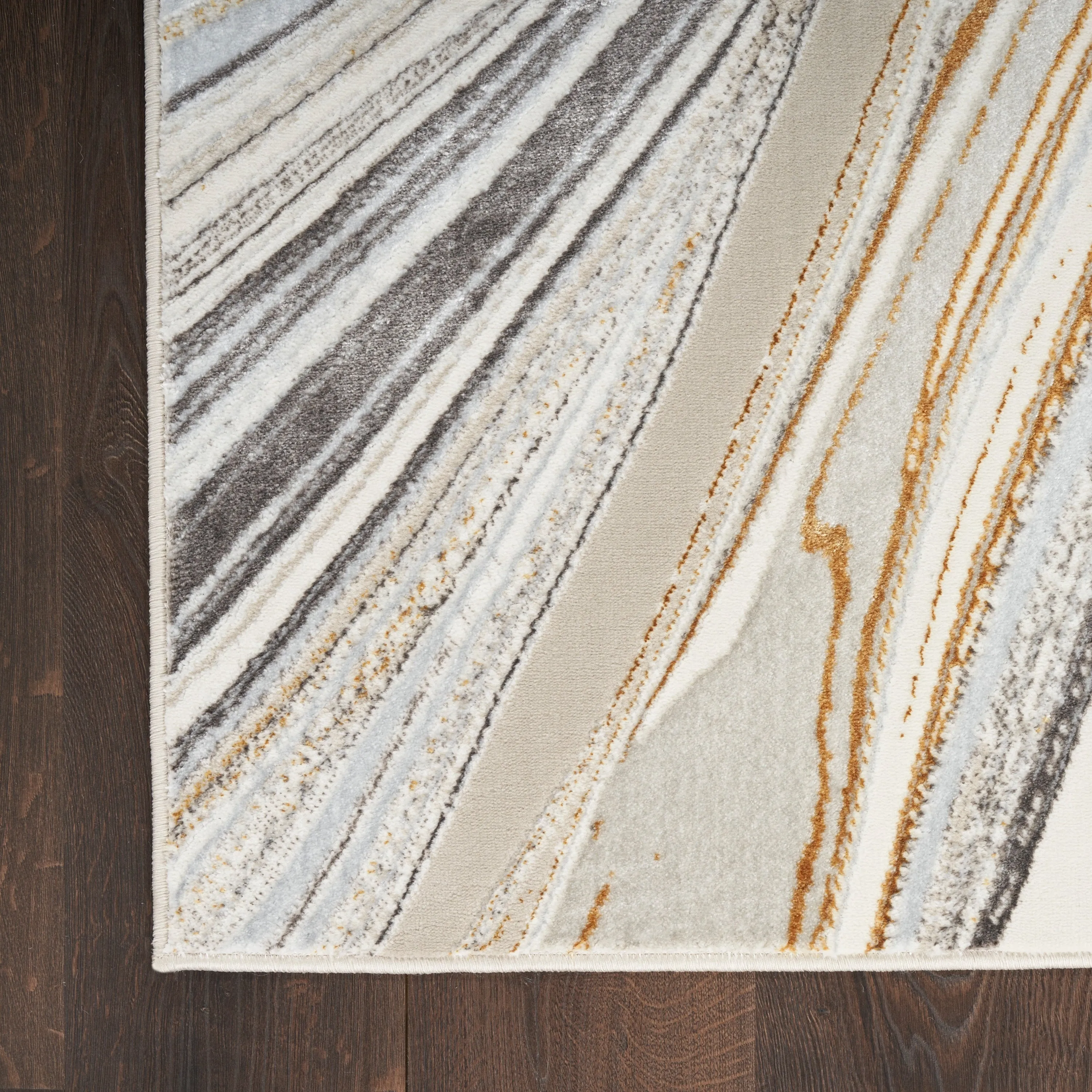 Nourison Glam Indoor Abstract Area Rug