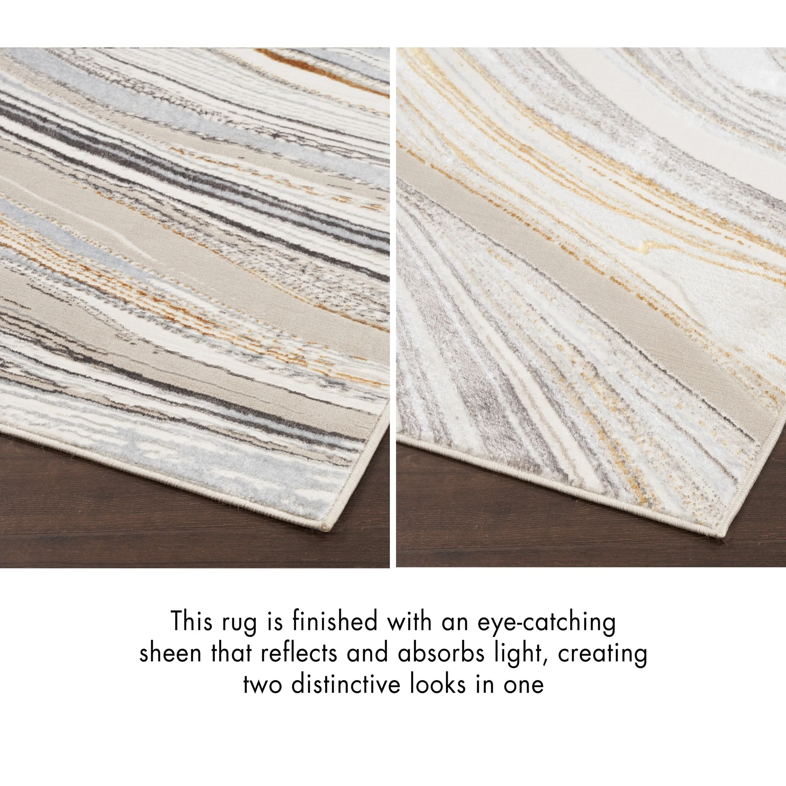 Nourison Glam Indoor Abstract Area Rug