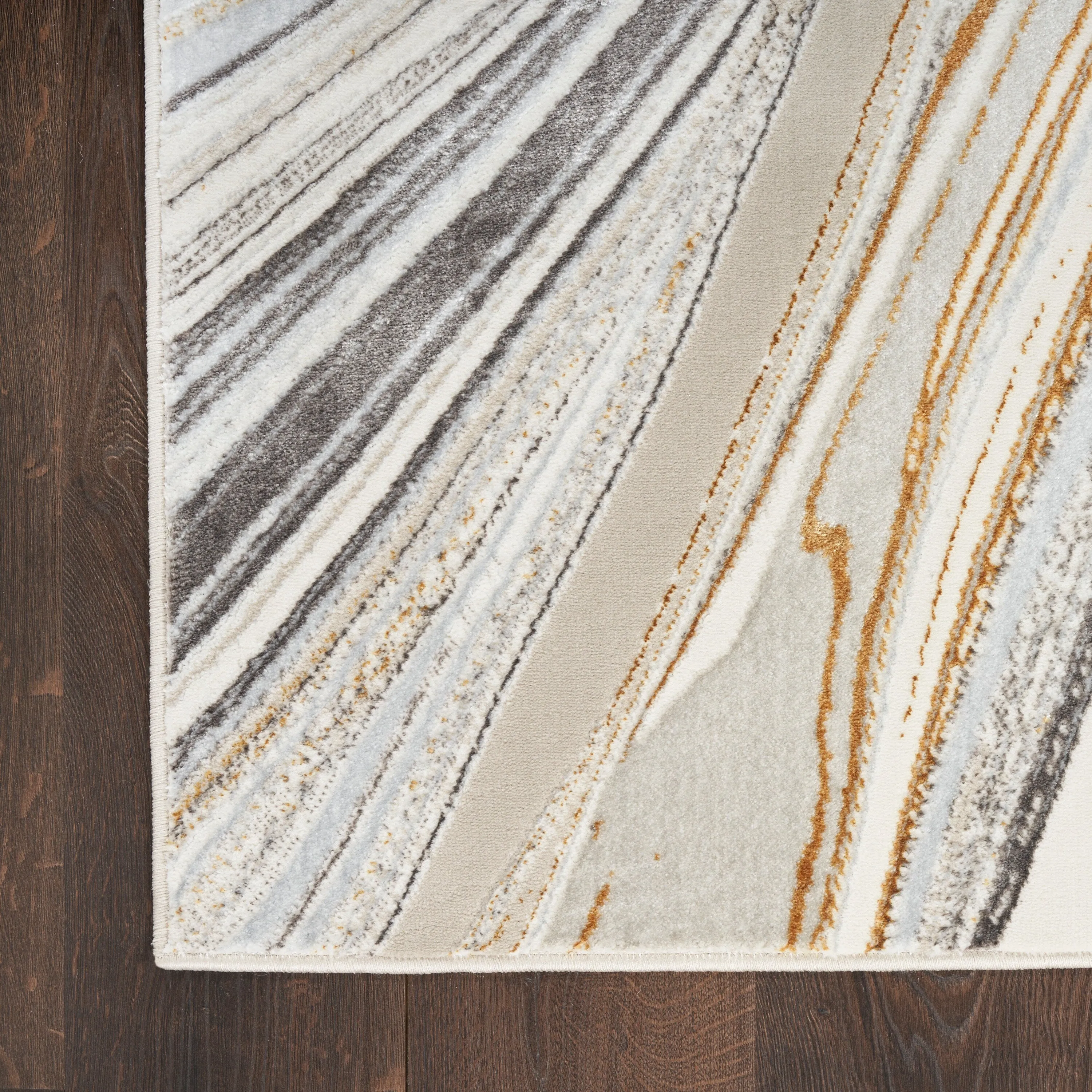 Nourison Glam Indoor Abstract Area Rug