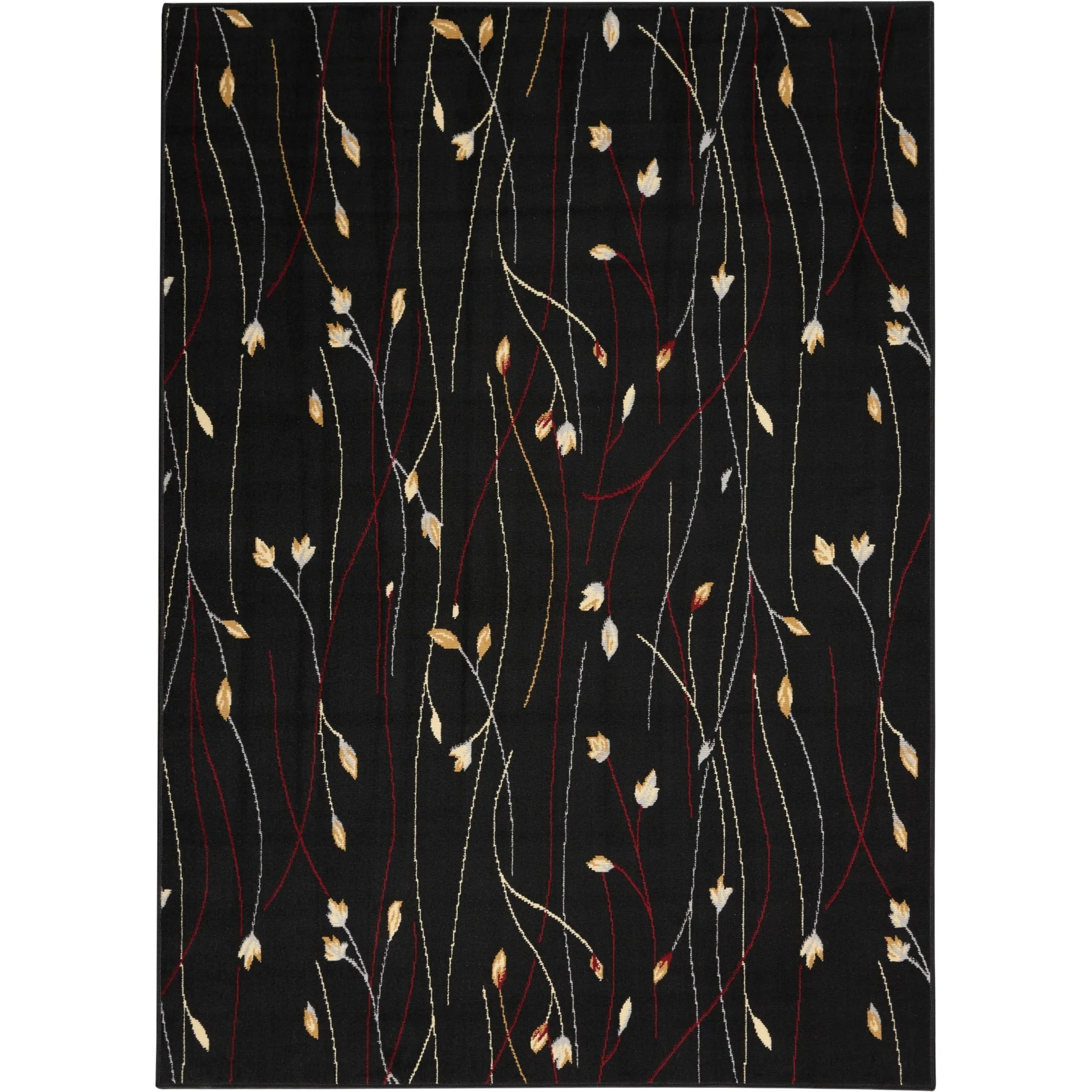 Nourison Grafix Floral Botanical Transitional Area Rug