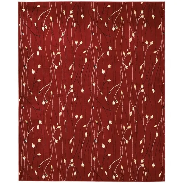 Nourison Grafix Floral Botanical Transitional Area Rug