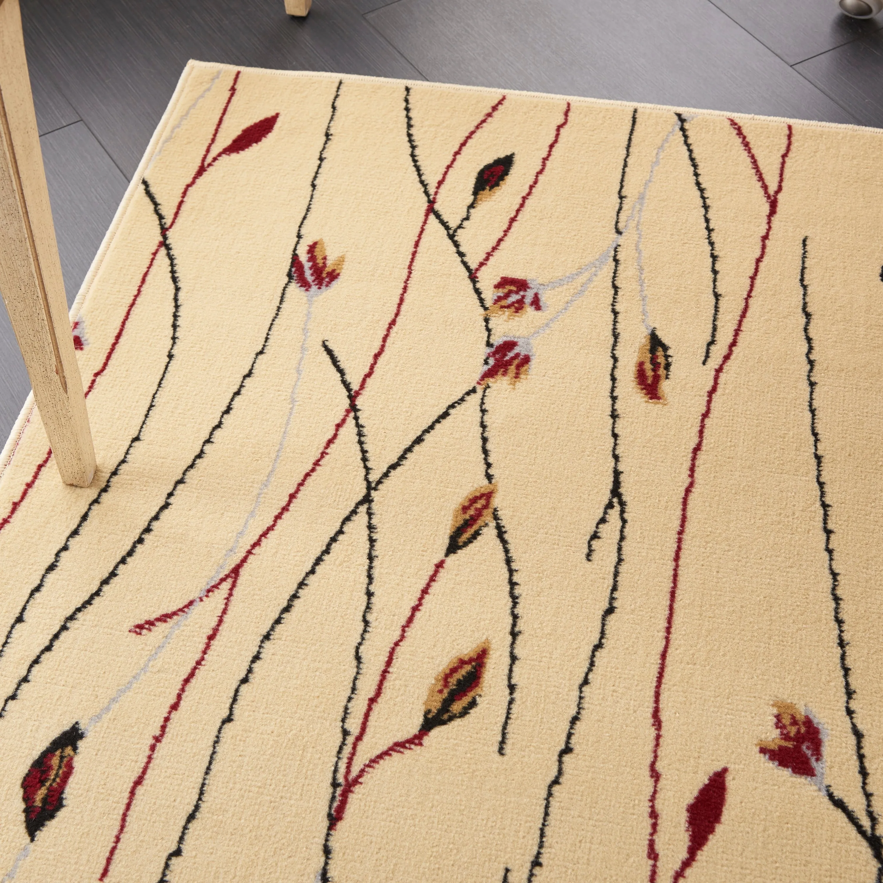 Nourison Grafix Floral Botanical Transitional Area Rug