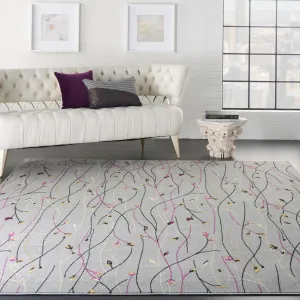 Nourison Grafix Floral Botanical Transitional Area Rug