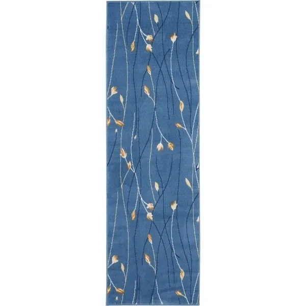 Nourison Grafix Floral Botanical Transitional Area Rug
