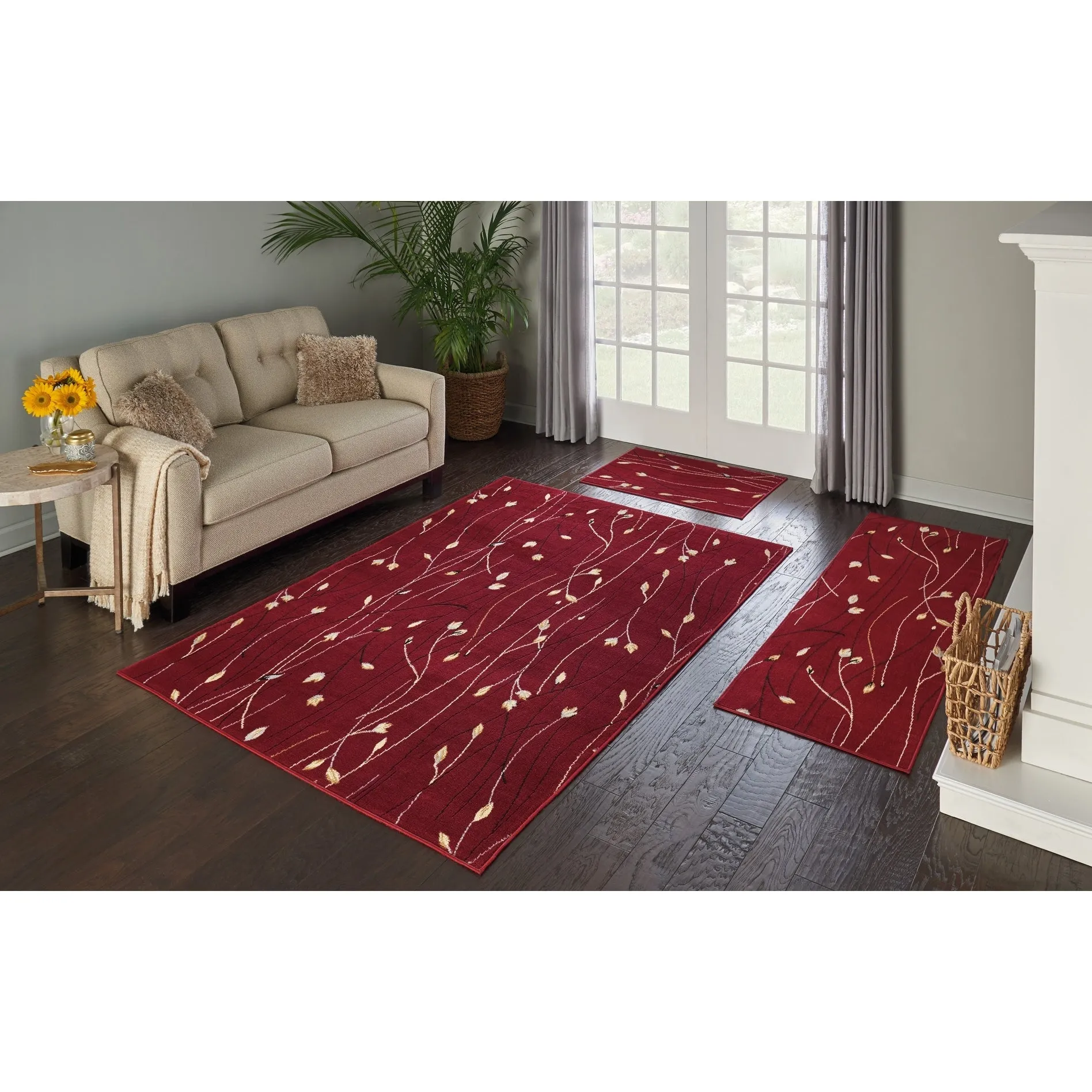 Nourison Grafix Floral Botanical Transitional Area Rug