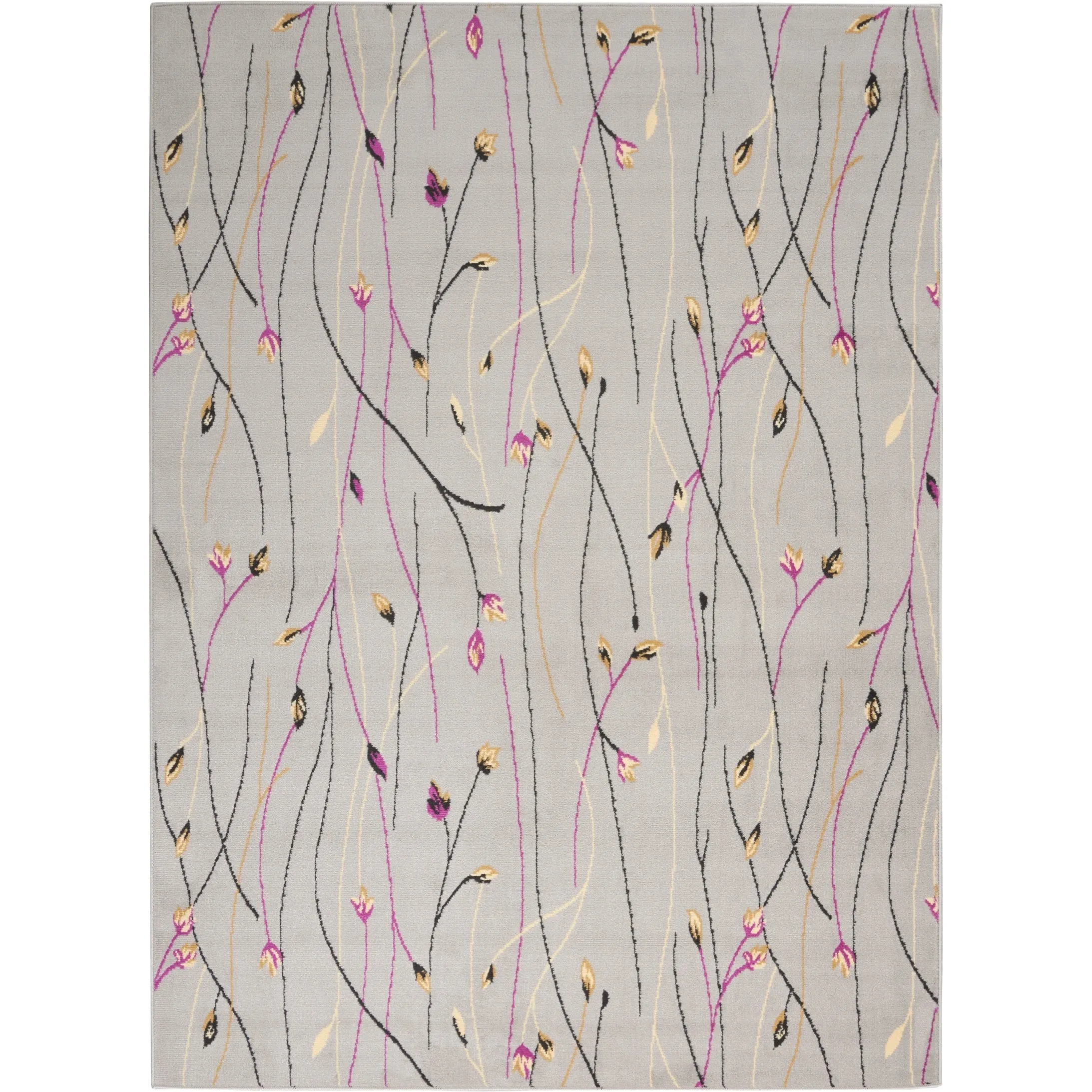 Nourison Grafix Floral Botanical Transitional Area Rug