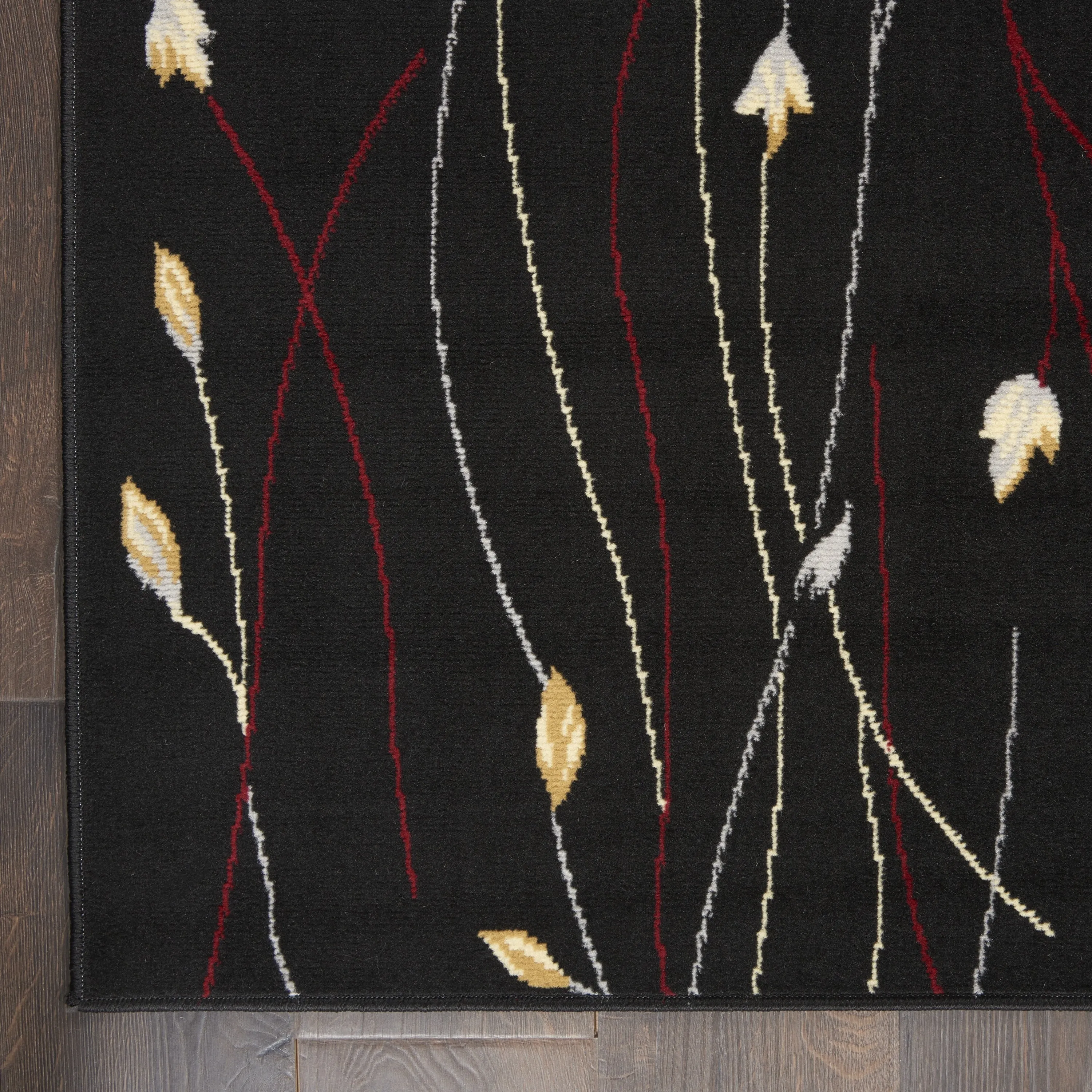 Nourison Grafix Floral Botanical Transitional Area Rug