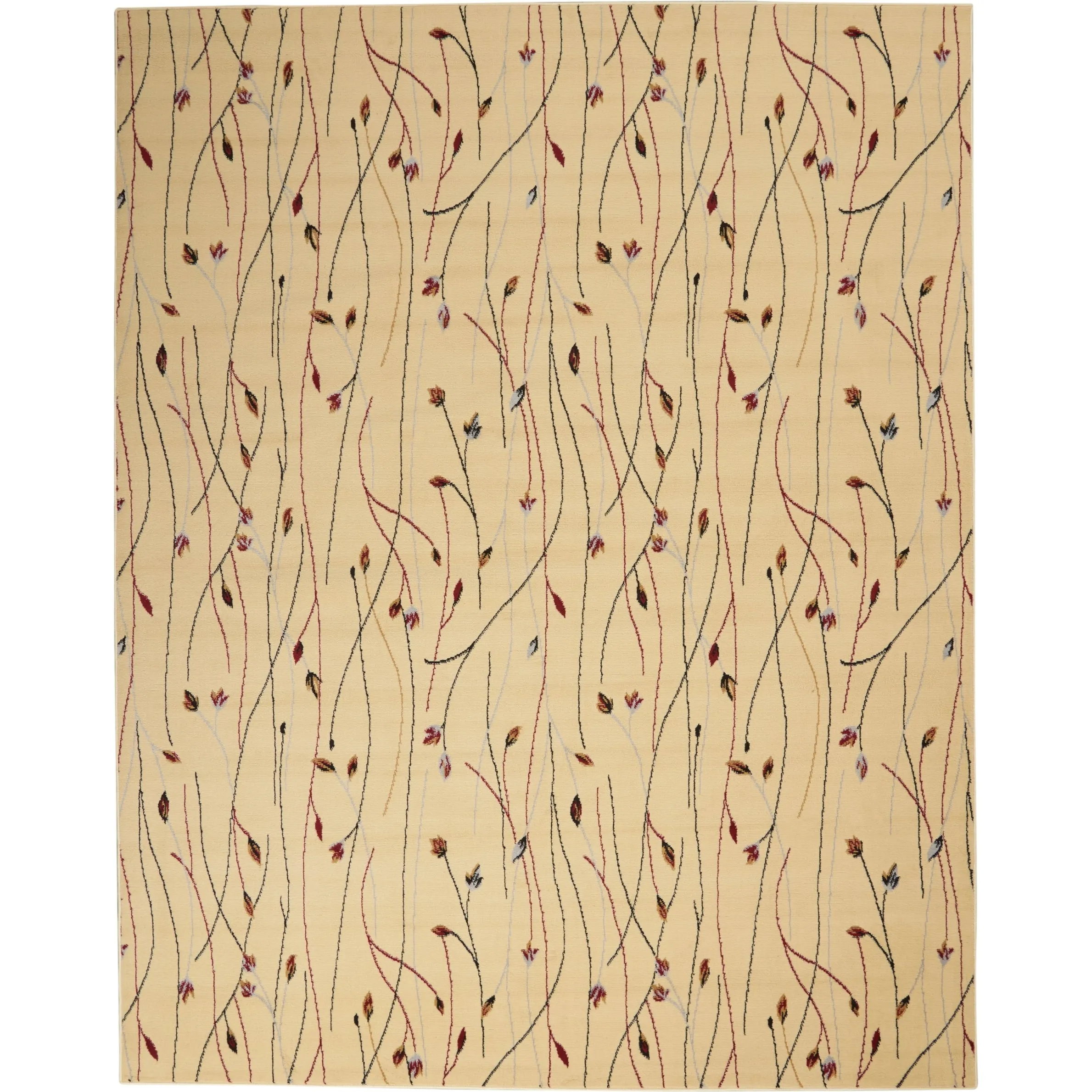 Nourison Grafix Floral Botanical Transitional Area Rug