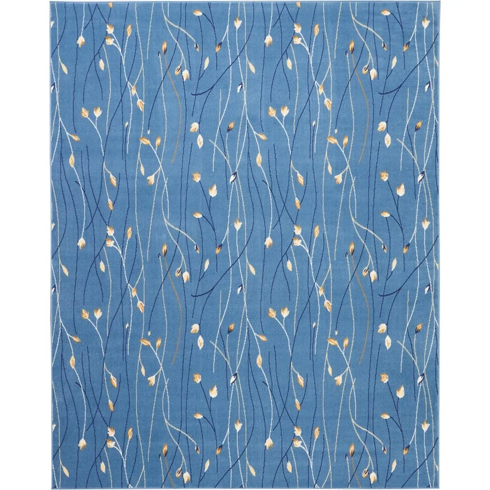 Nourison Grafix Floral Botanical Transitional Area Rug