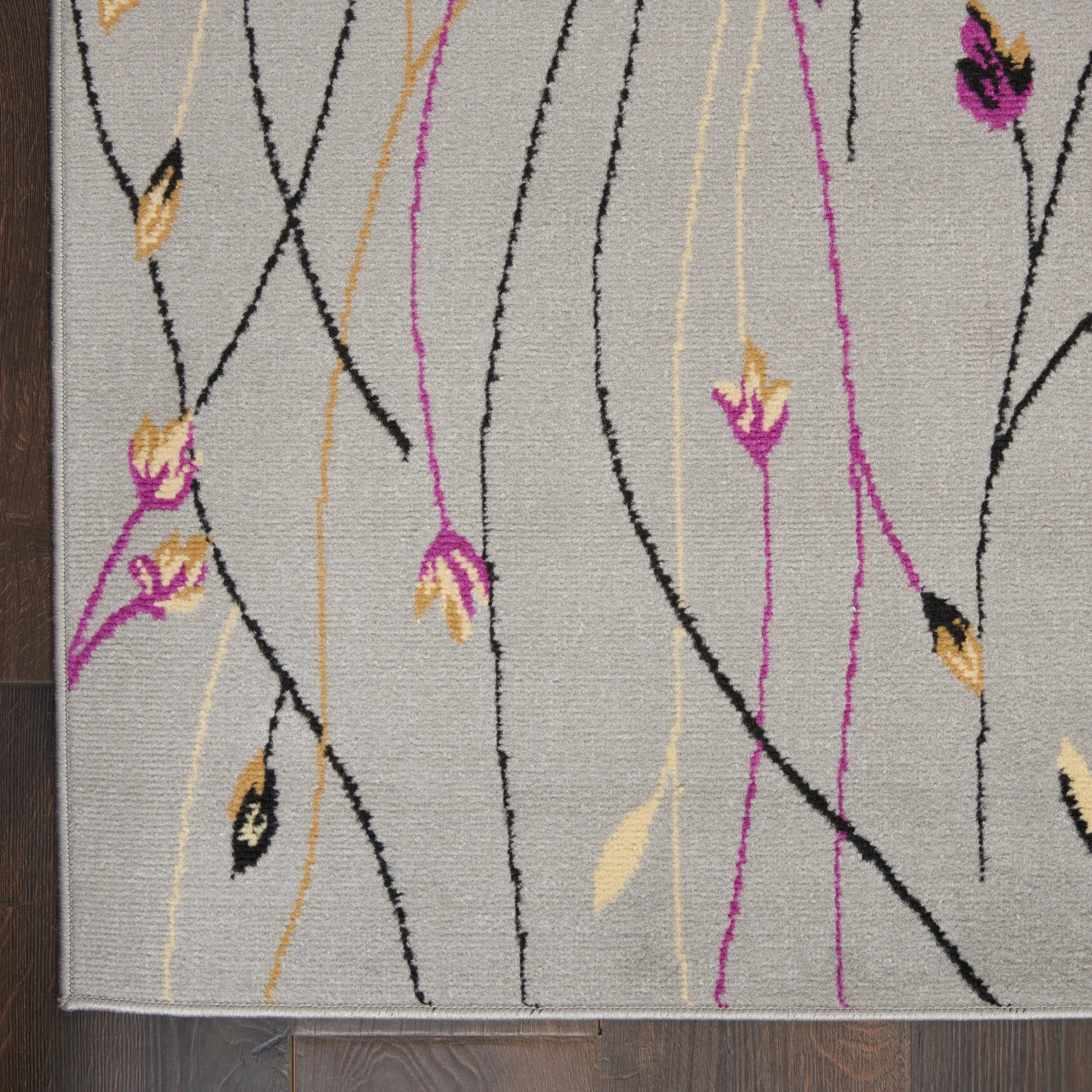 Nourison Grafix Floral Botanical Transitional Area Rug