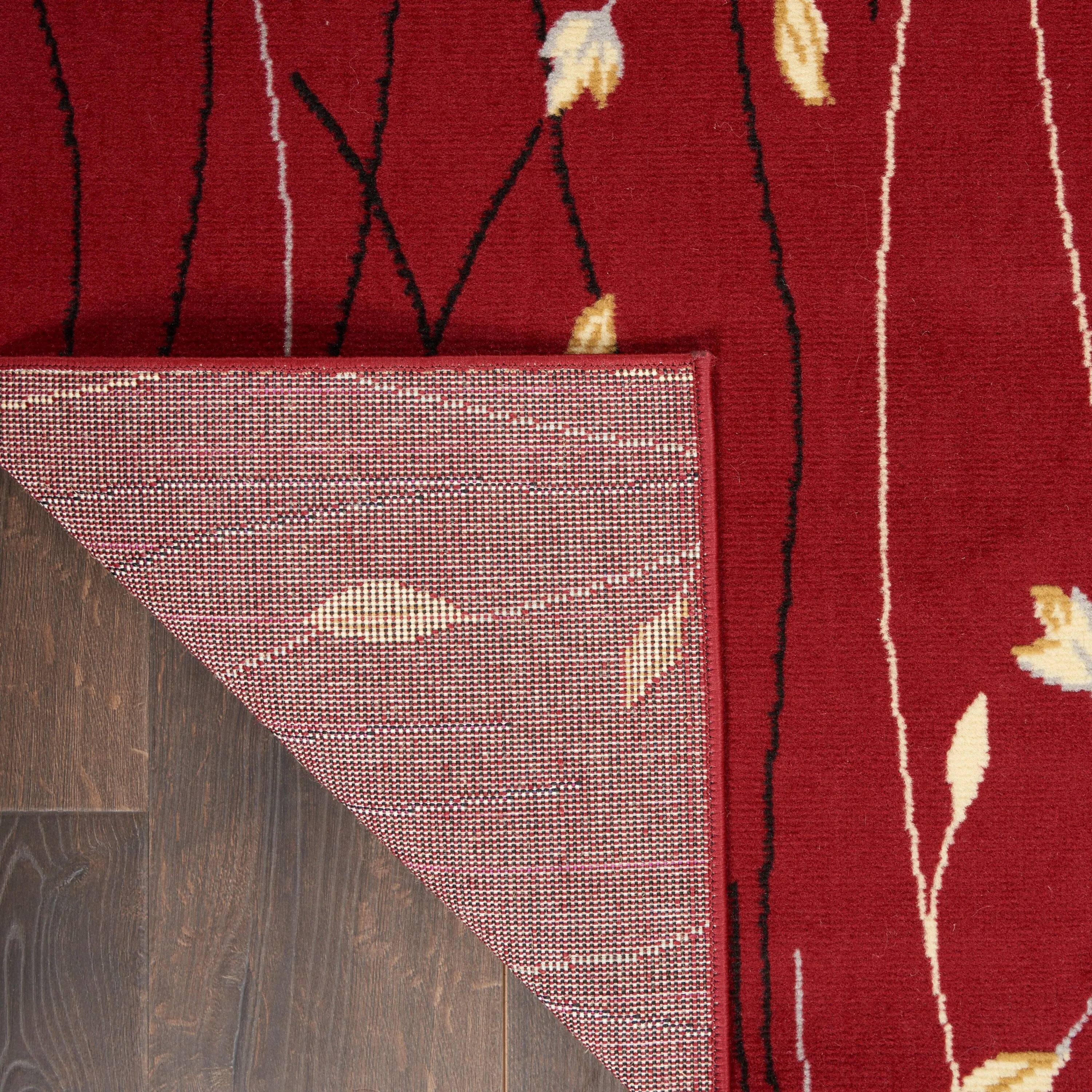 Nourison Grafix Floral Botanical Transitional Area Rug