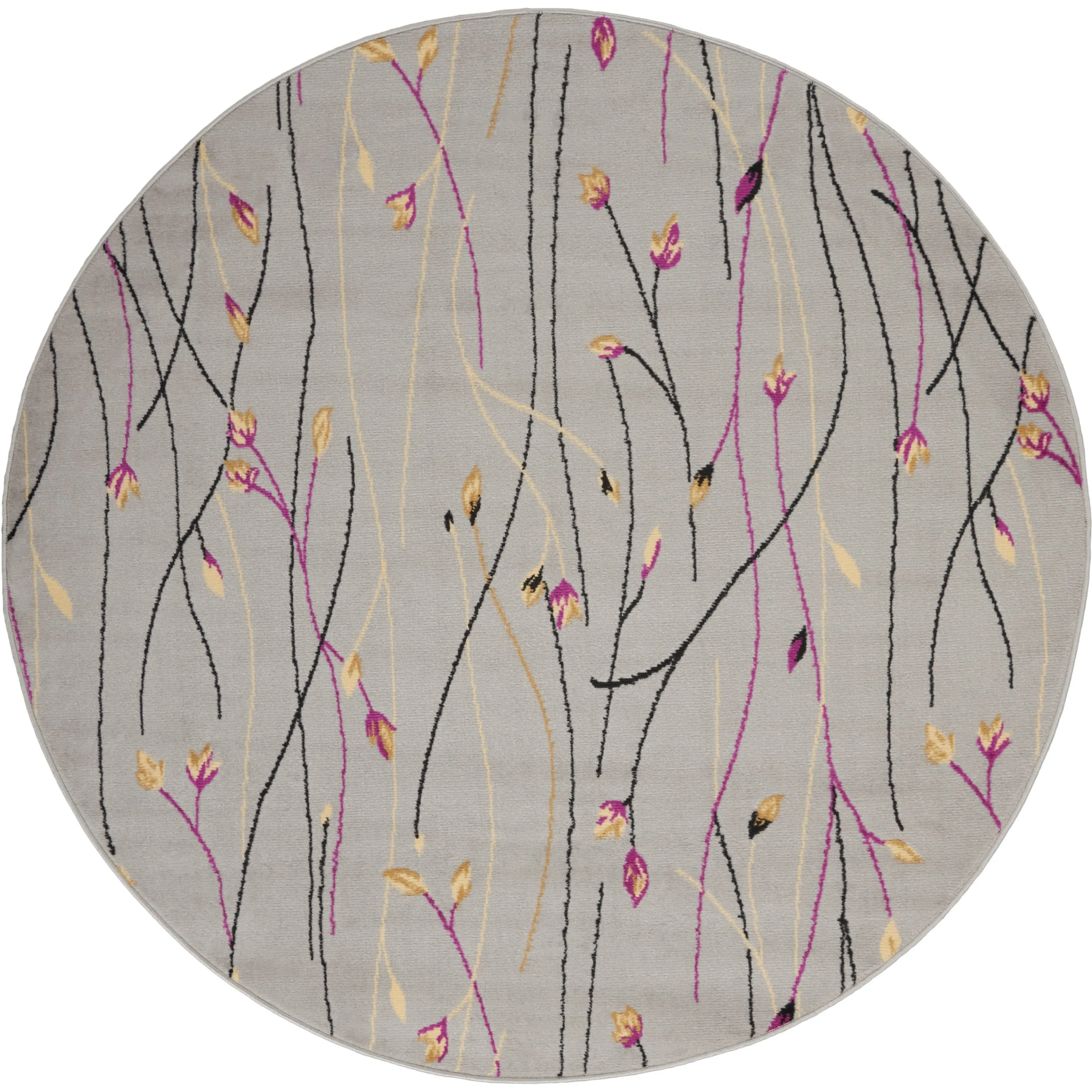 Nourison Grafix Floral Botanical Transitional Area Rug