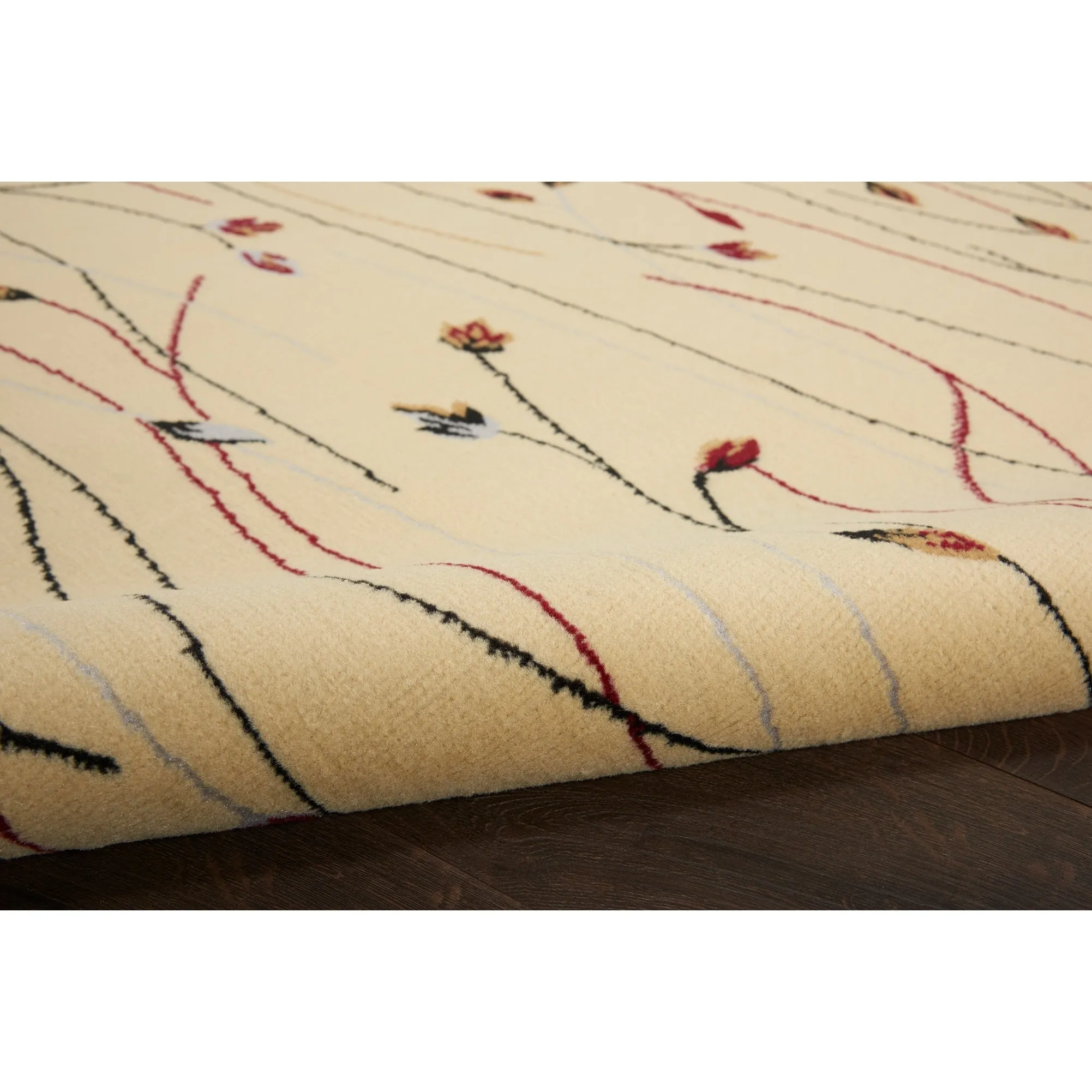Nourison Grafix Floral Botanical Transitional Area Rug
