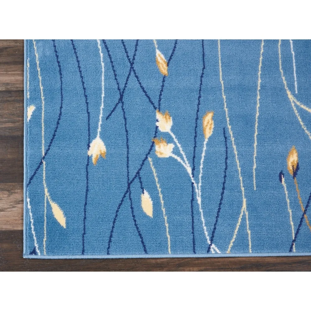 Nourison Grafix Floral Botanical Transitional Area Rug