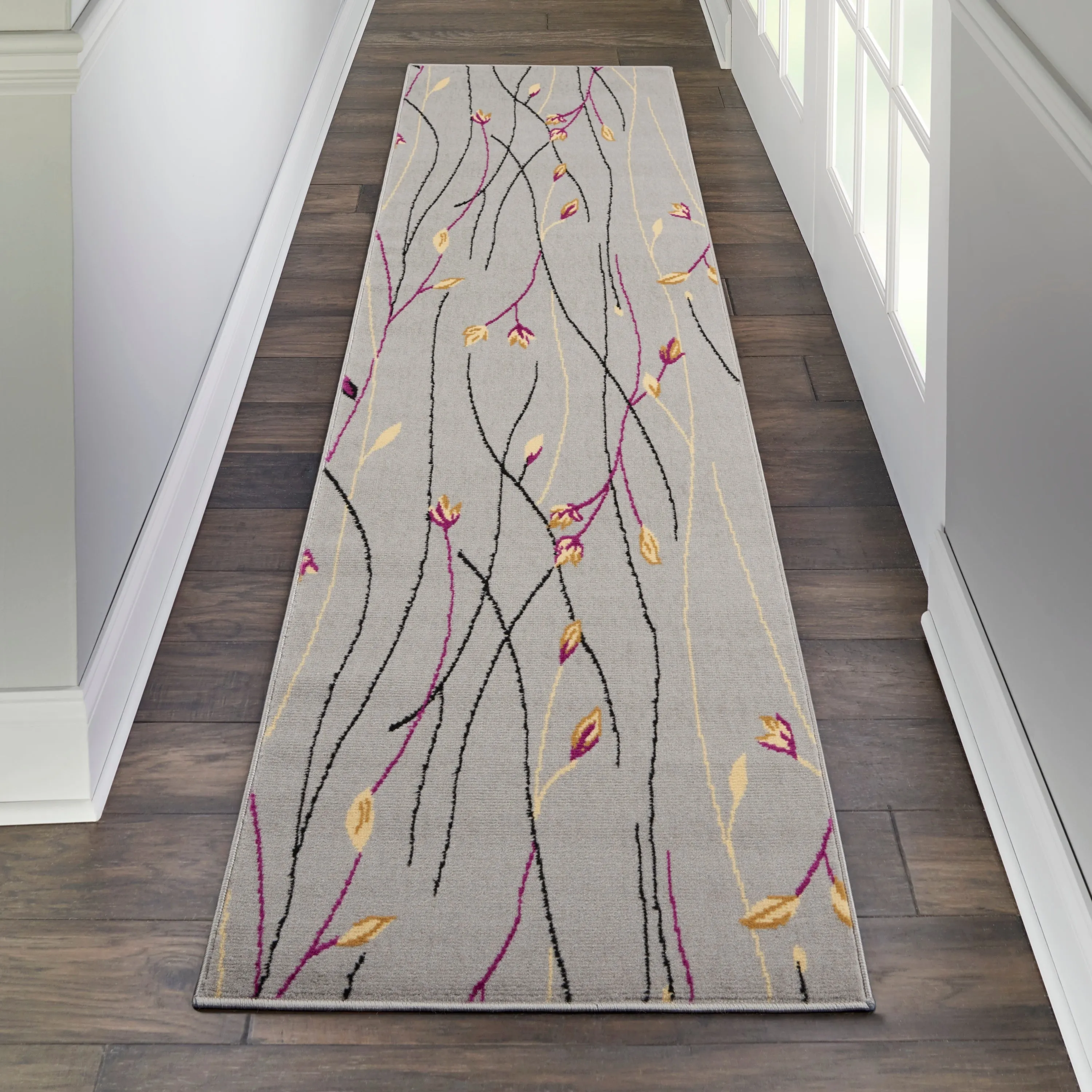 Nourison Grafix Floral Botanical Transitional Area Rug