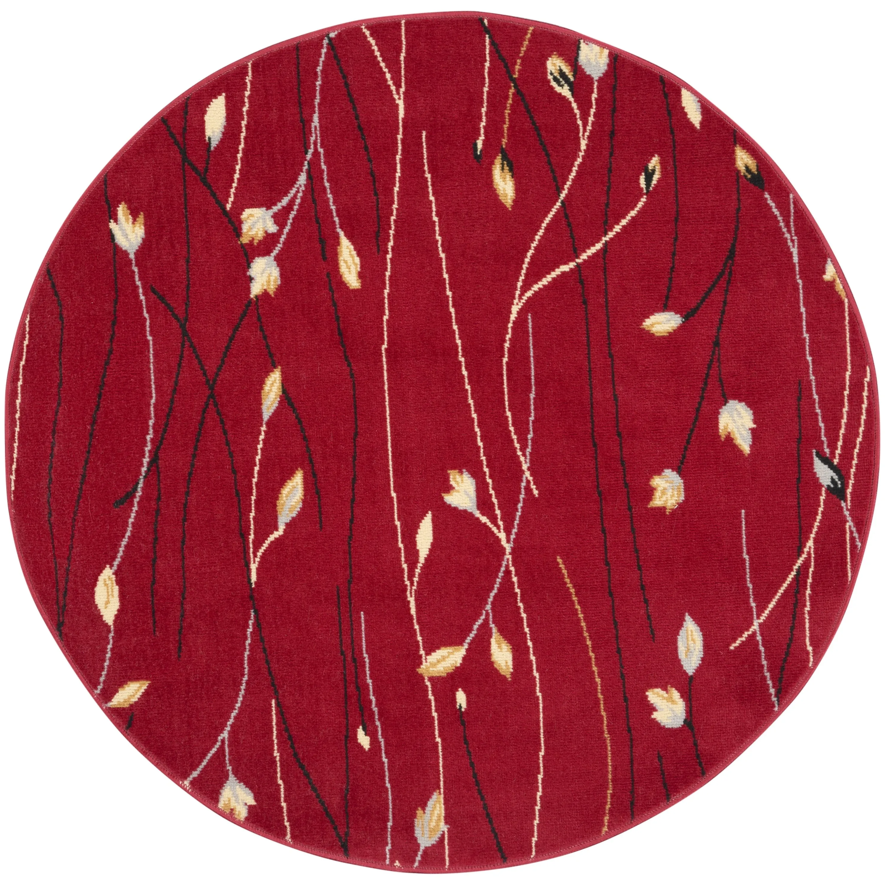 Nourison Grafix Floral Botanical Transitional Area Rug