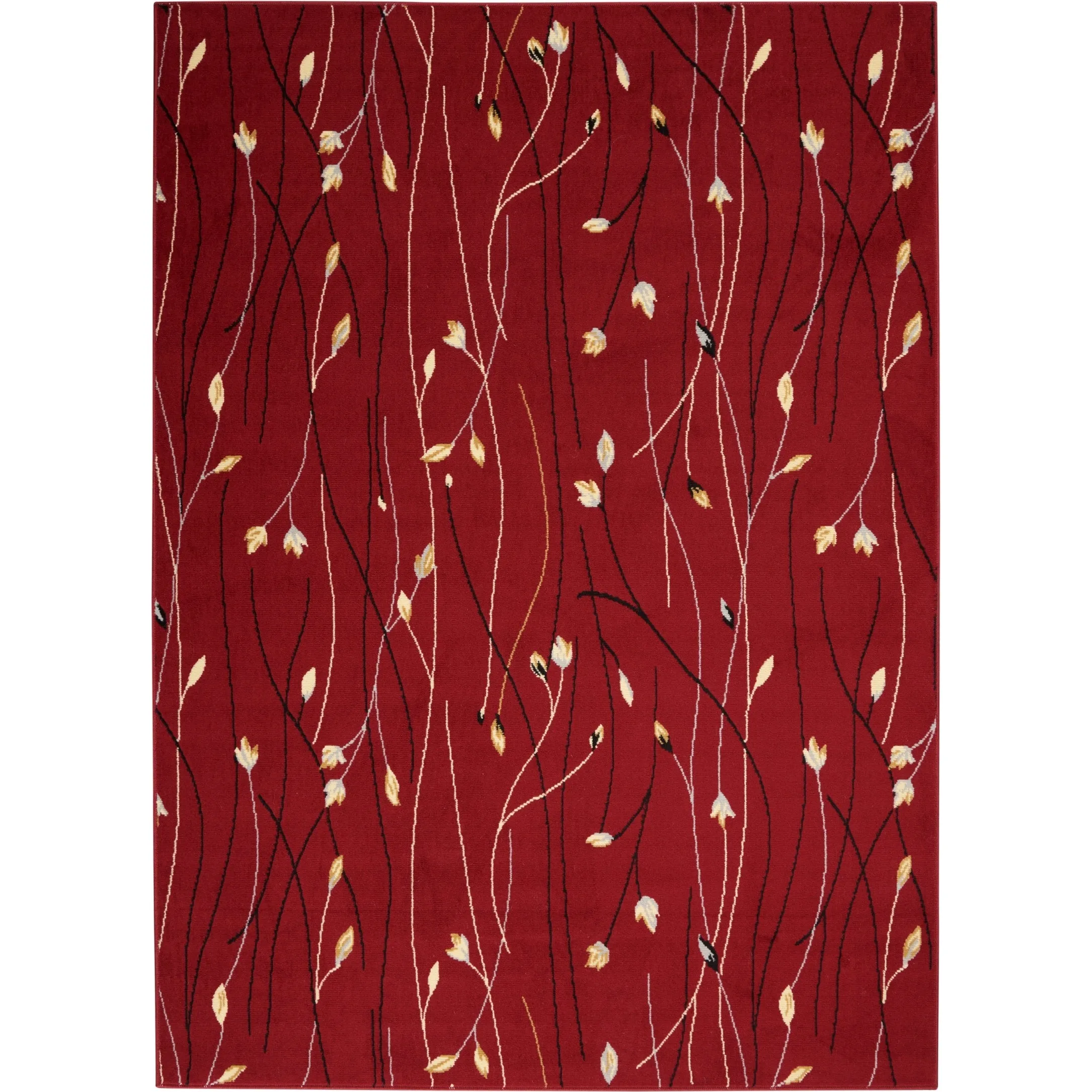 Nourison Grafix Floral Botanical Transitional Area Rug
