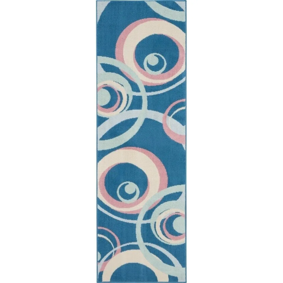 Nourison Grafix Transitional Geometric Abstract Area Rug