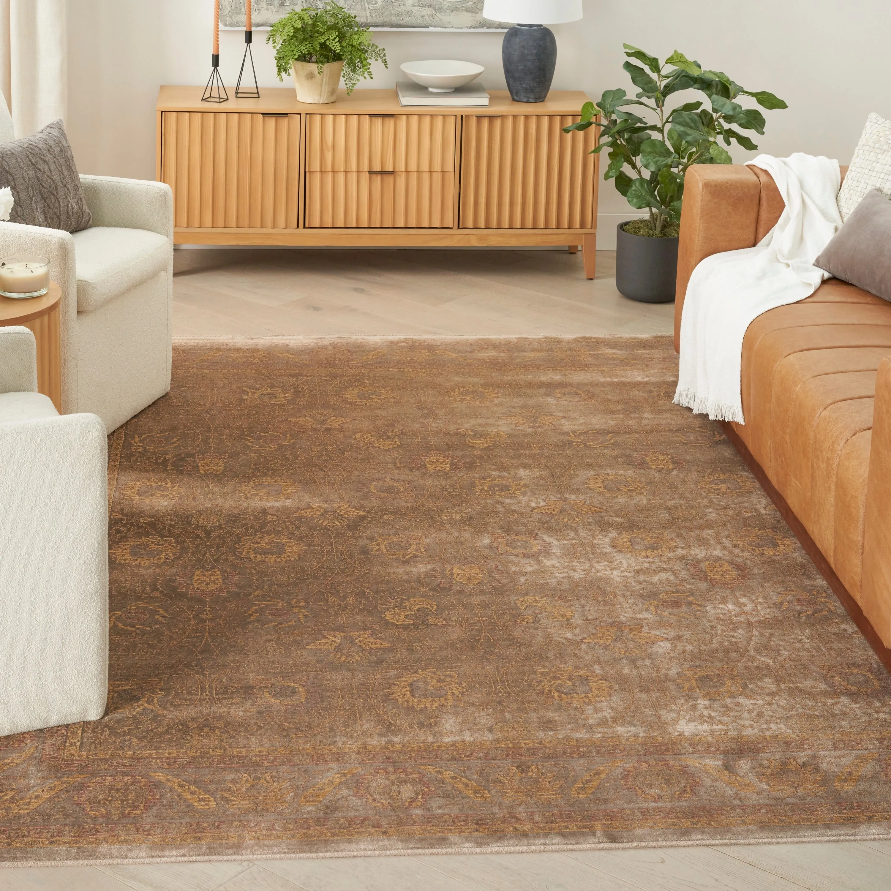 Nourison Luxurious Indoor only Persian Area Rug