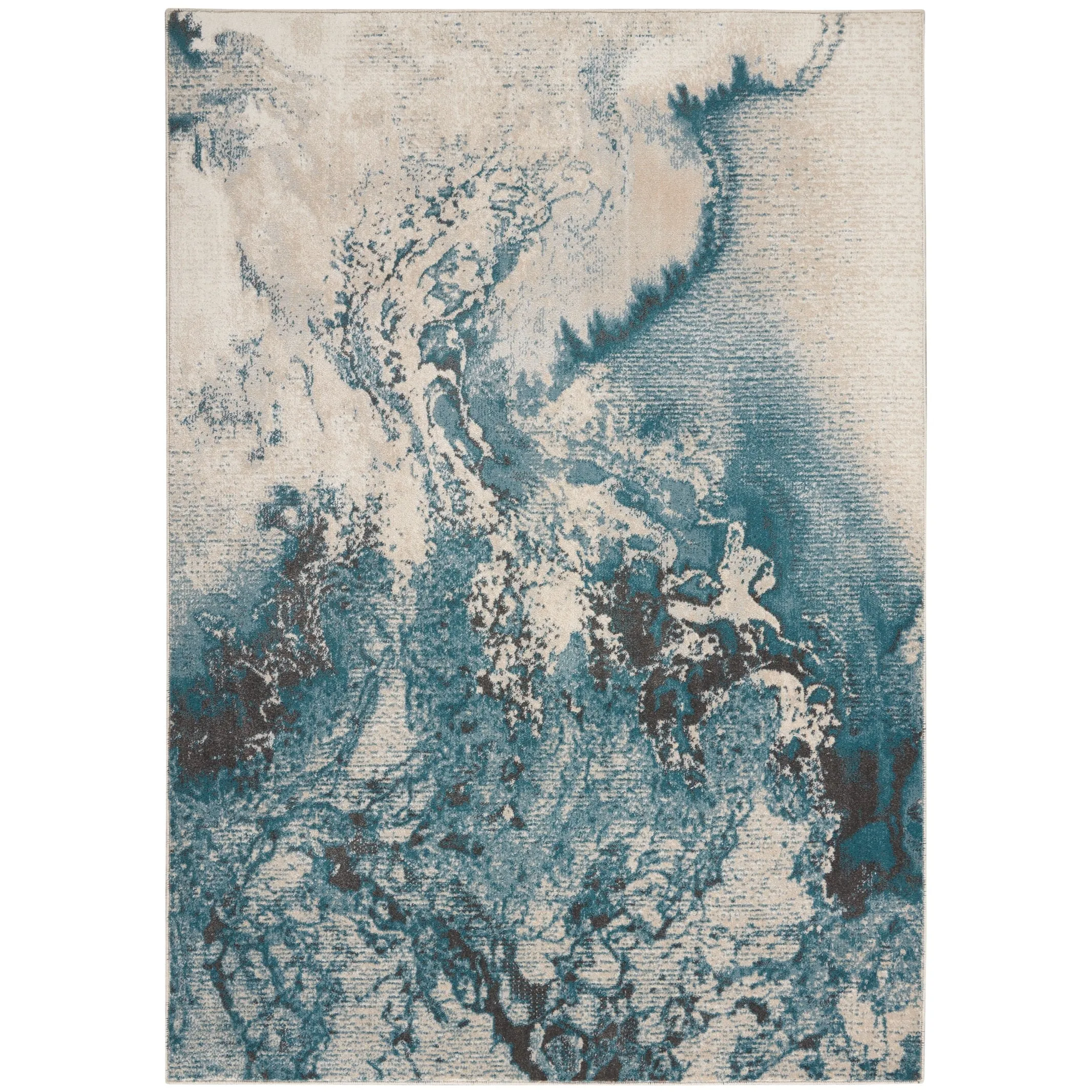Nourison Maxell Modern Glam Abstract Area Rug