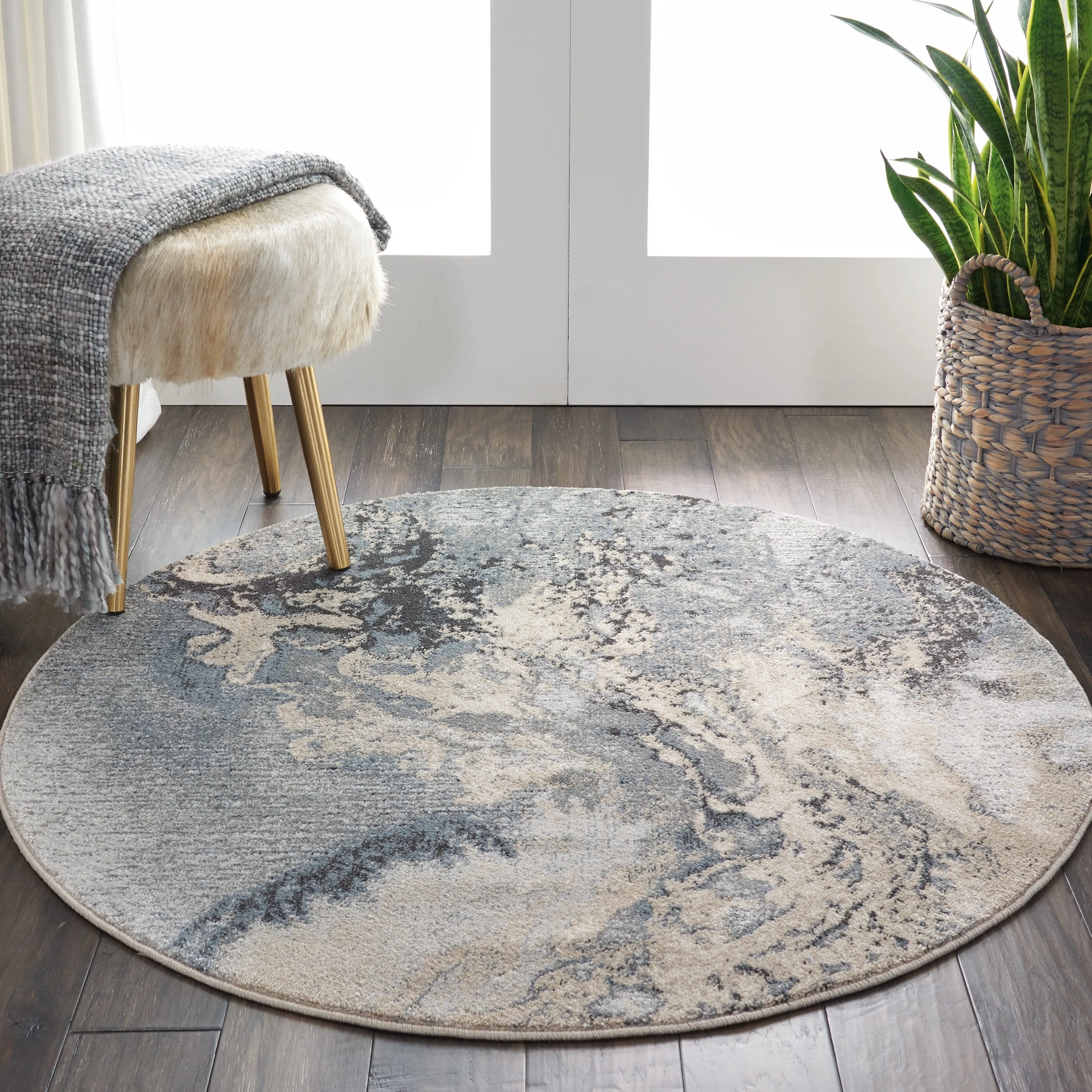 Nourison Maxell Modern Glam Abstract Area Rug