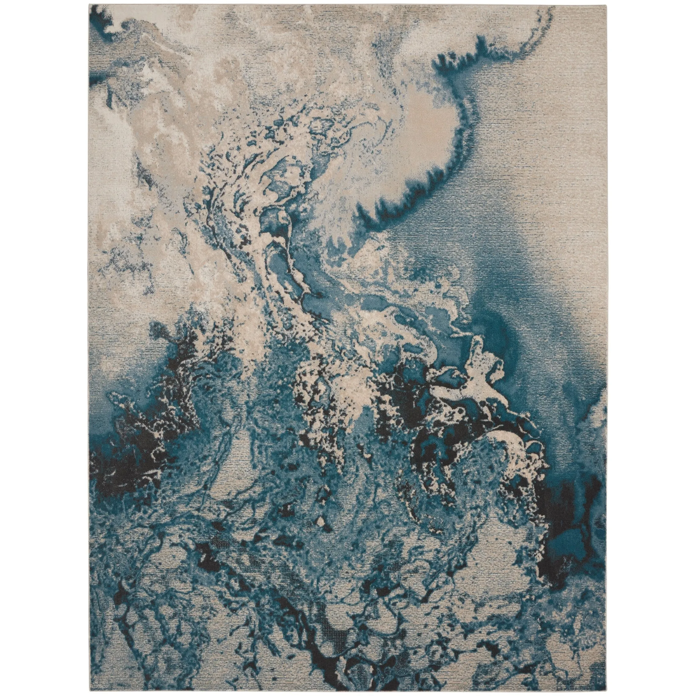 Nourison Maxell Modern Glam Abstract Area Rug