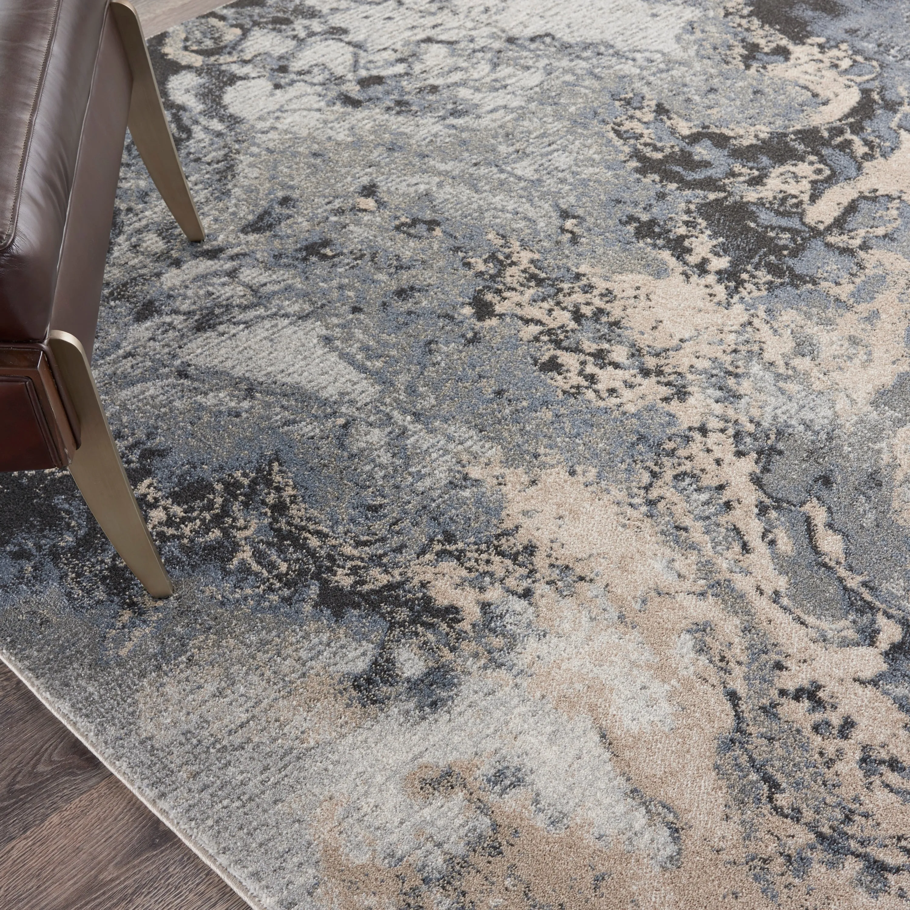 Nourison Maxell Modern Glam Abstract Area Rug