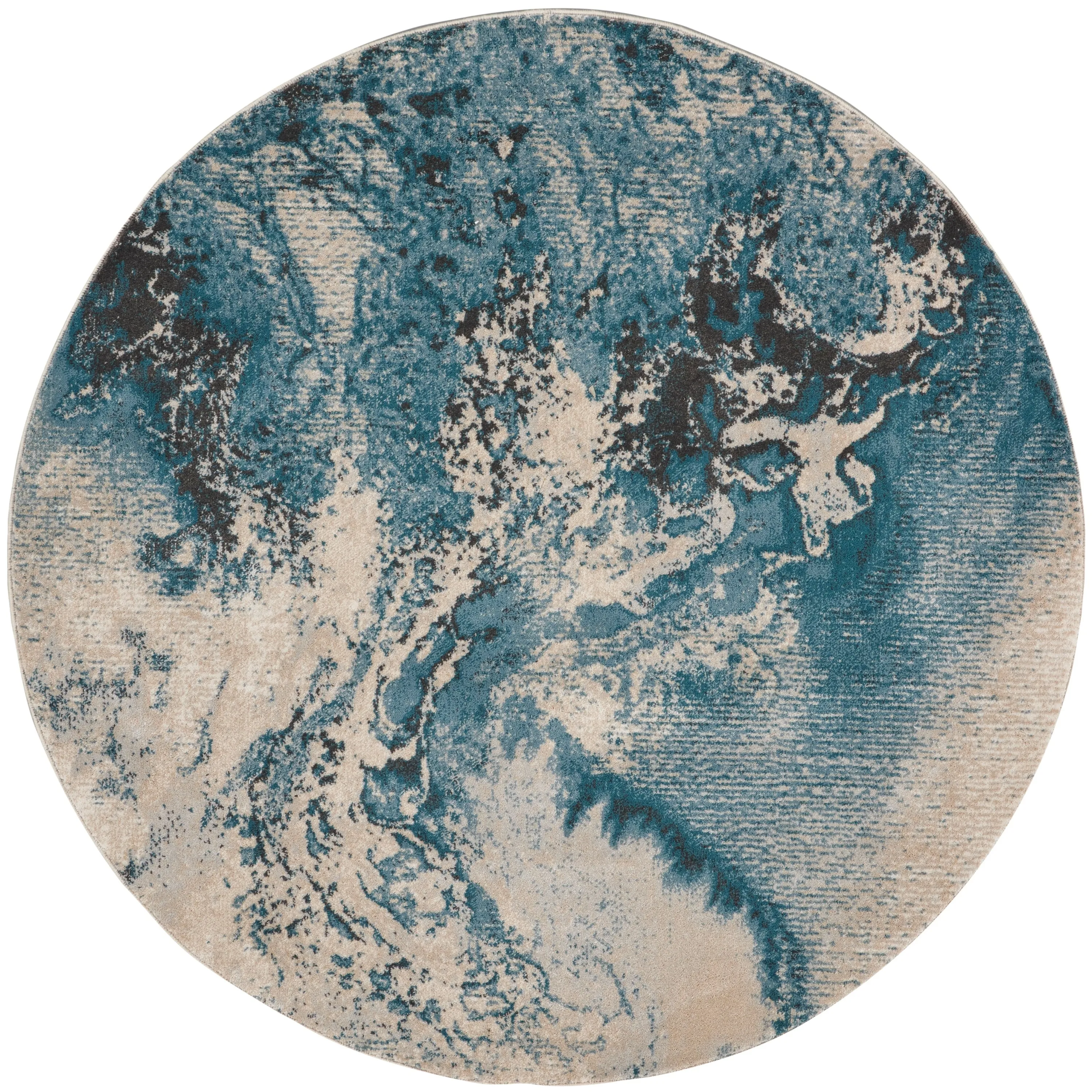 Nourison Maxell Modern Glam Abstract Area Rug