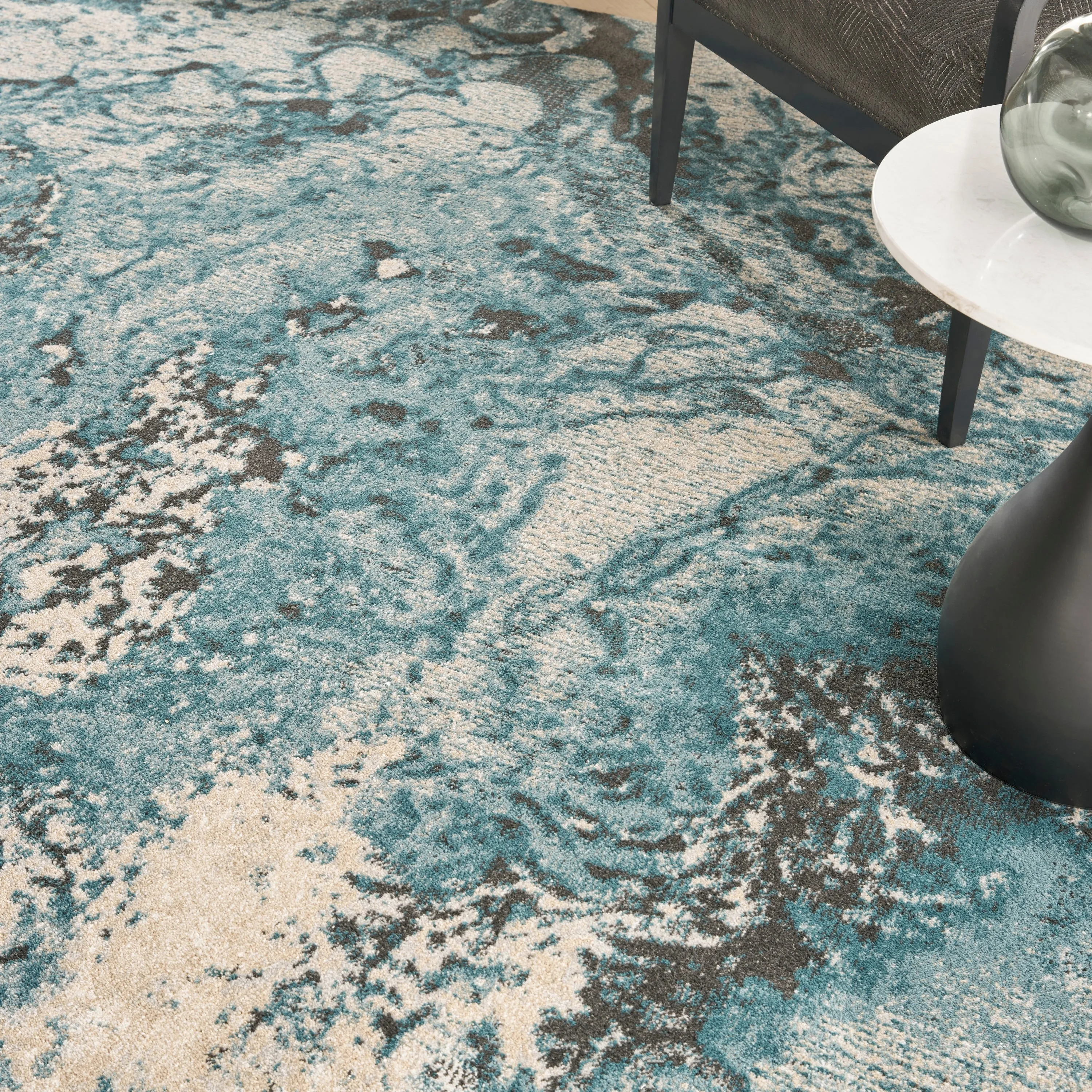 Nourison Maxell Modern Glam Abstract Area Rug