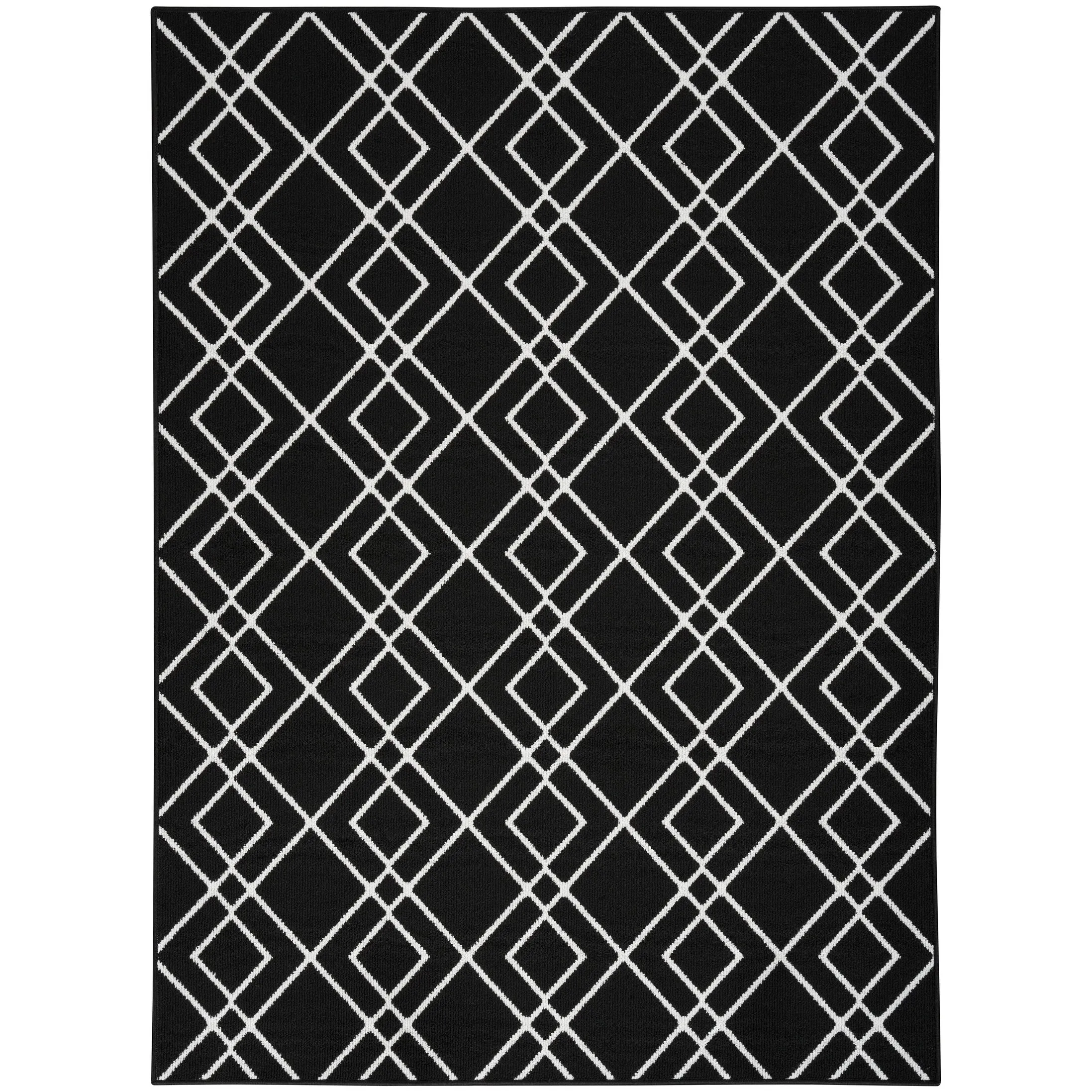Nourison Modern Lines Diamond Geometric Area Rug