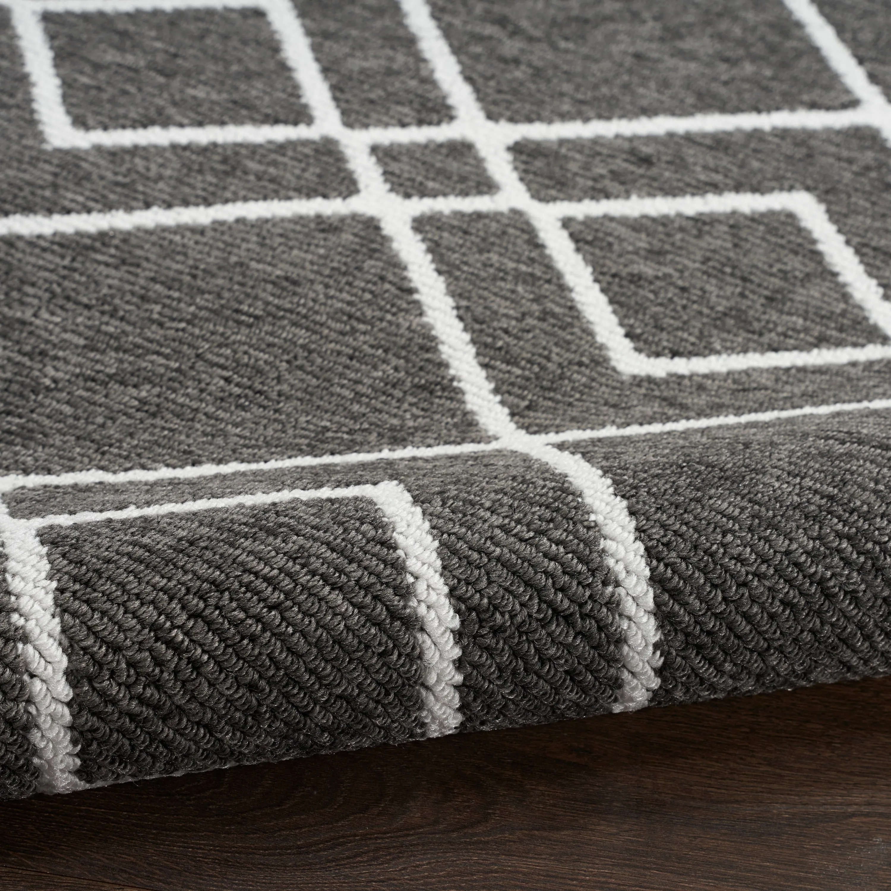 Nourison Modern Lines Diamond Geometric Area Rug