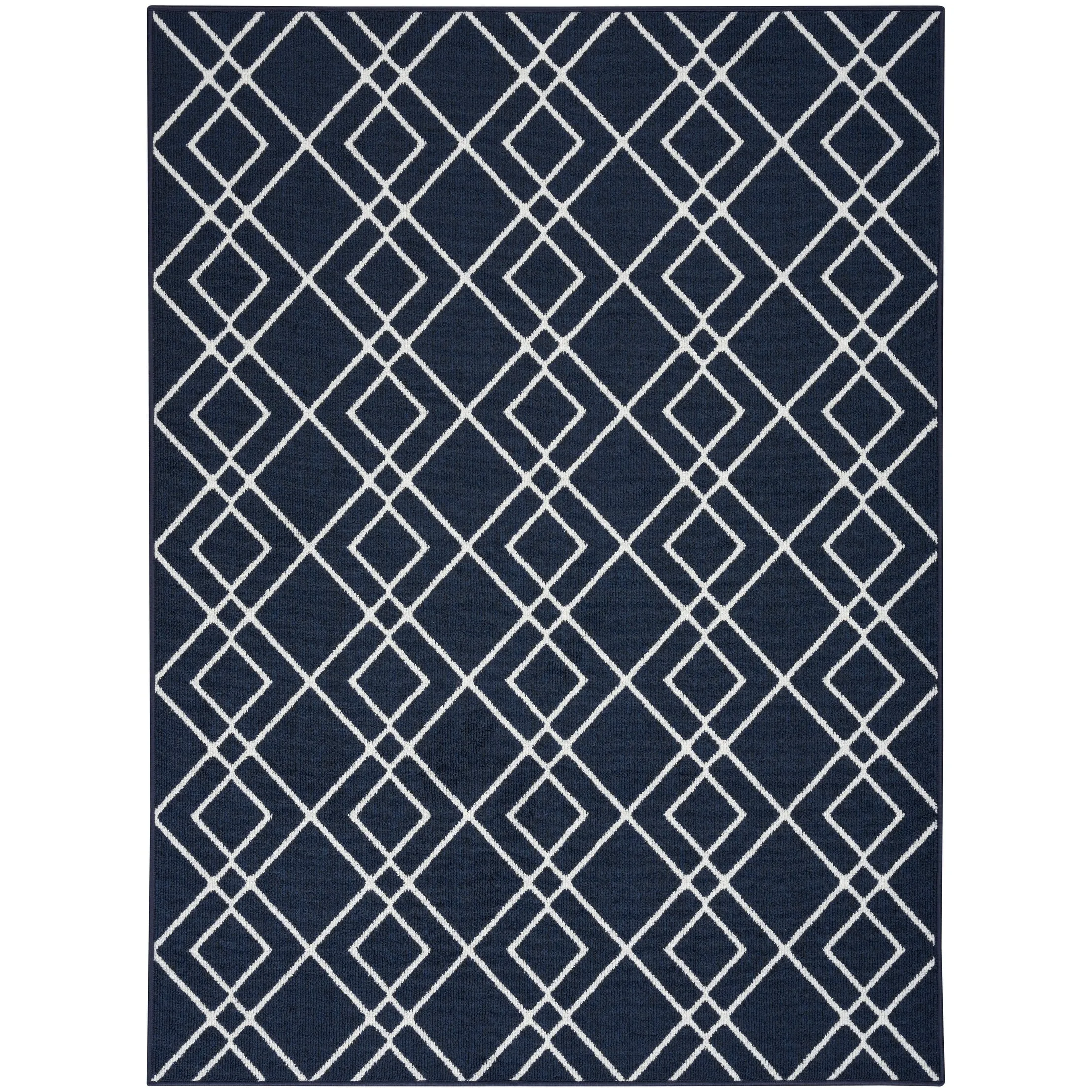 Nourison Modern Lines Diamond Geometric Area Rug