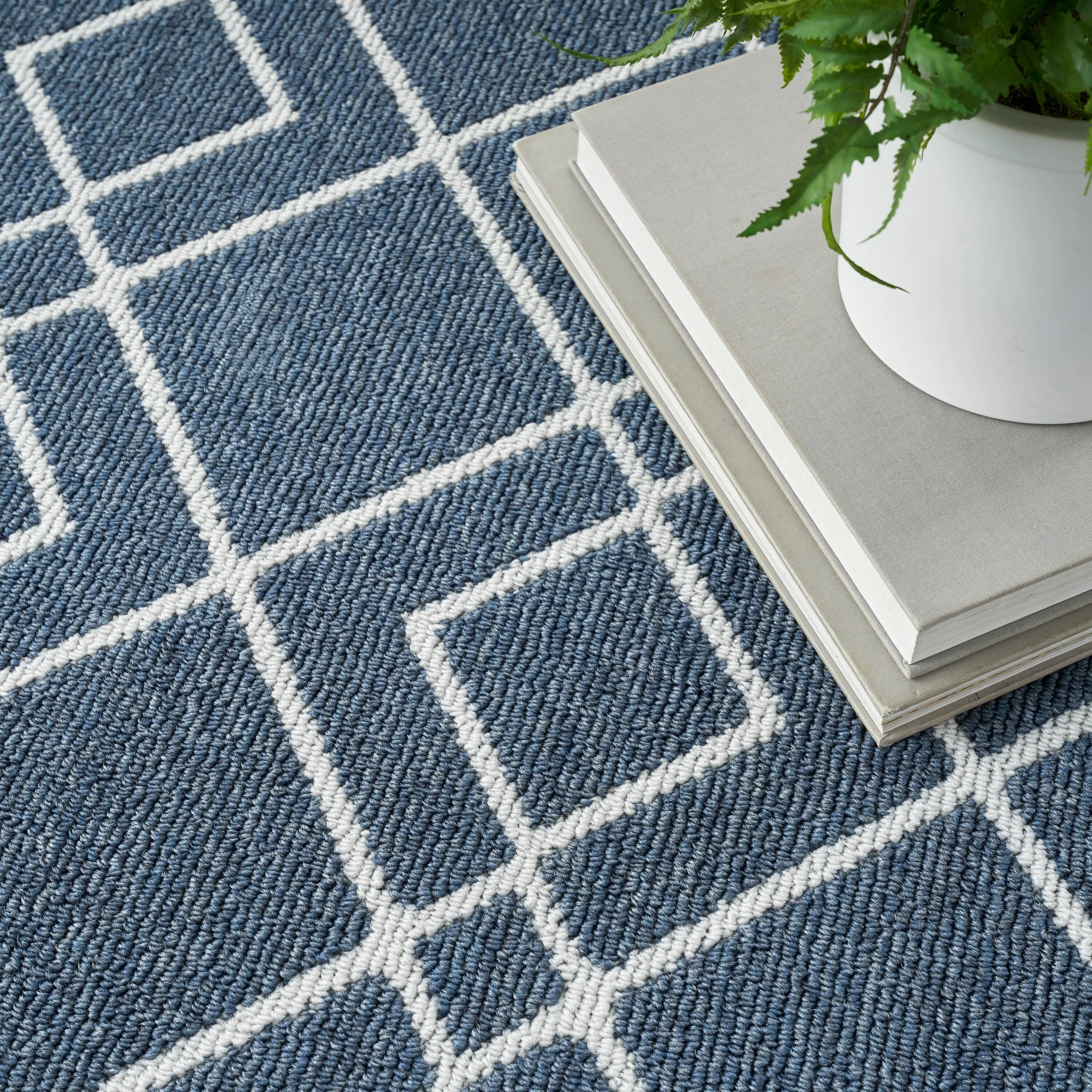 Nourison Modern Lines Diamond Geometric Area Rug