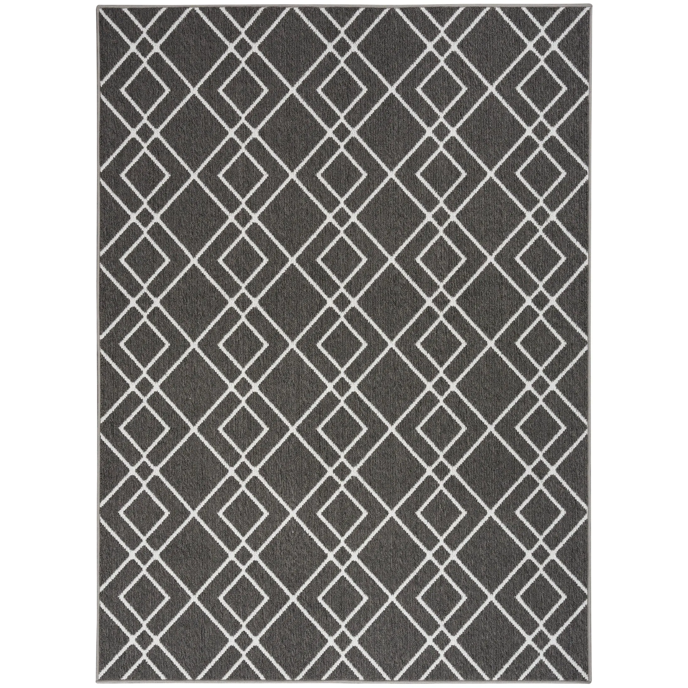 Nourison Modern Lines Diamond Geometric Area Rug
