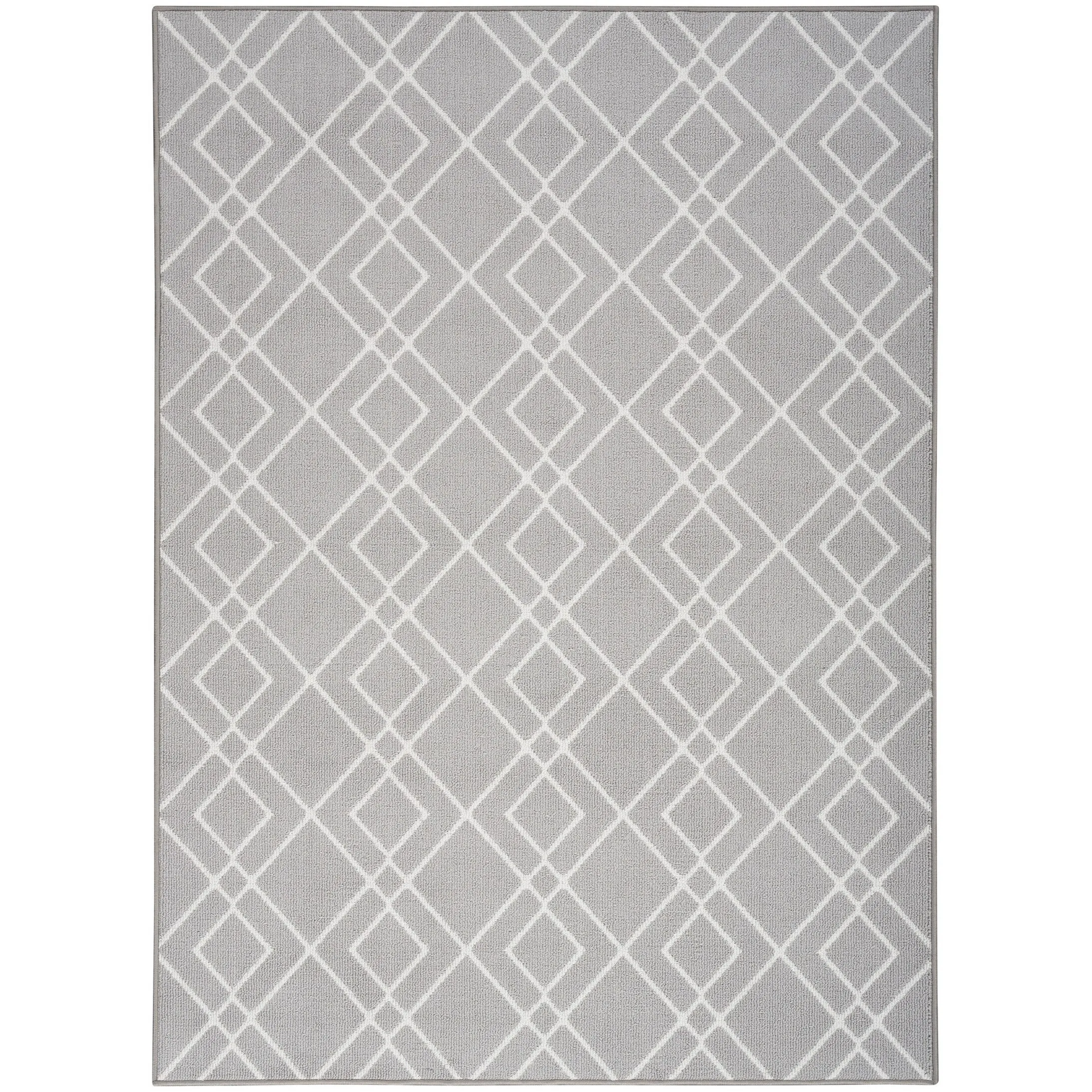 Nourison Modern Lines Diamond Geometric Area Rug