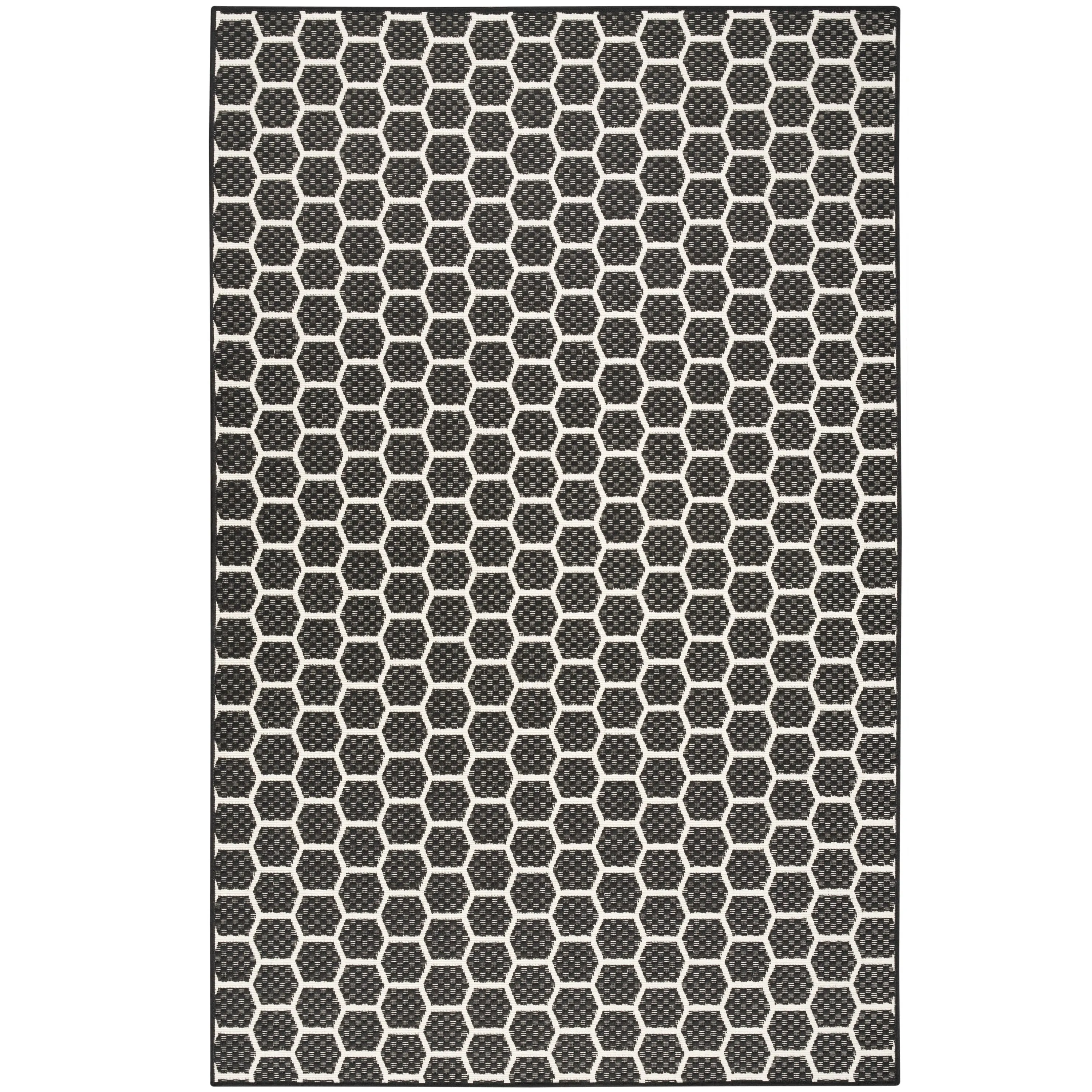 Nourison Reversible Indoor Outdoor Indoor/Outdoor Geometric Area Rug