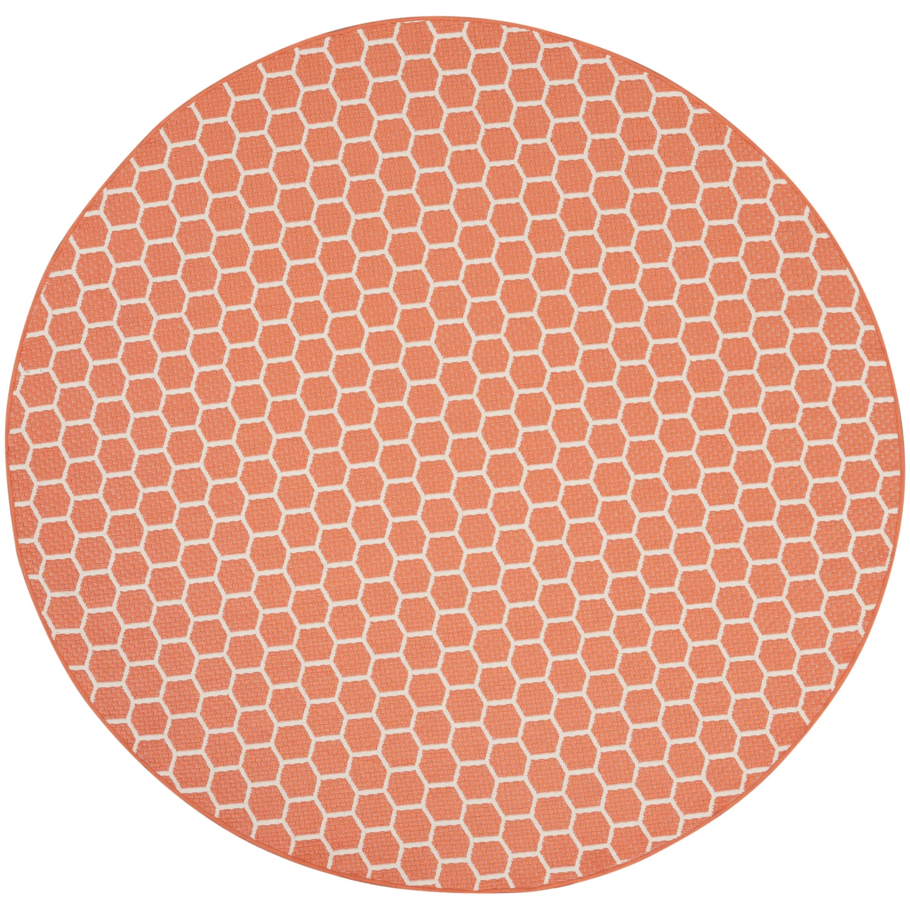 Nourison Reversible Indoor Outdoor Indoor/Outdoor Geometric Area Rug