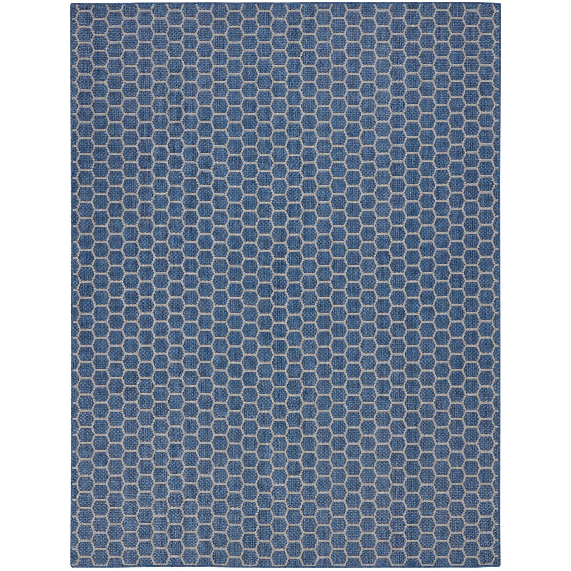 Nourison Reversible Indoor Outdoor Indoor/Outdoor Geometric Area Rug