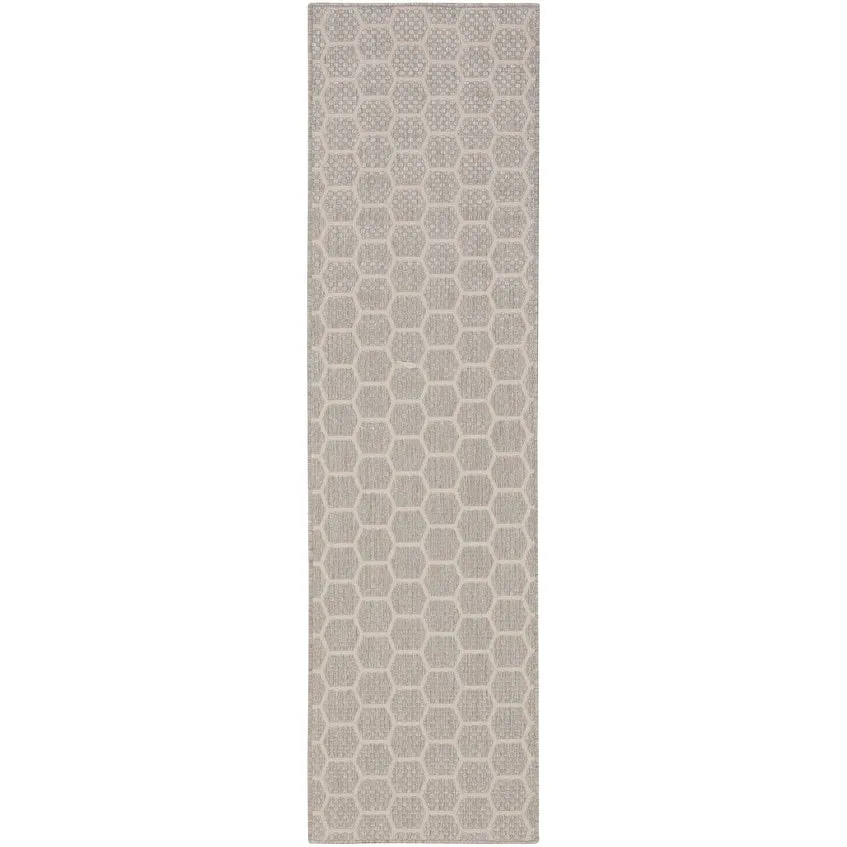 Nourison Reversible Indoor Outdoor Indoor/Outdoor Geometric Area Rug