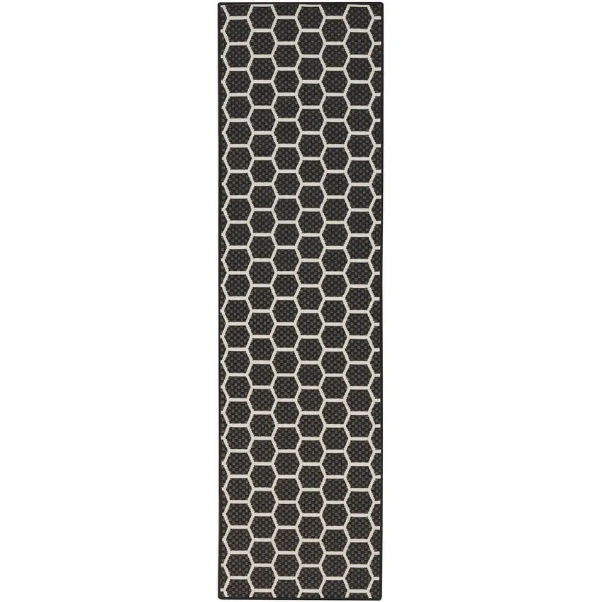 Nourison Reversible Indoor Outdoor Indoor/Outdoor Geometric Area Rug