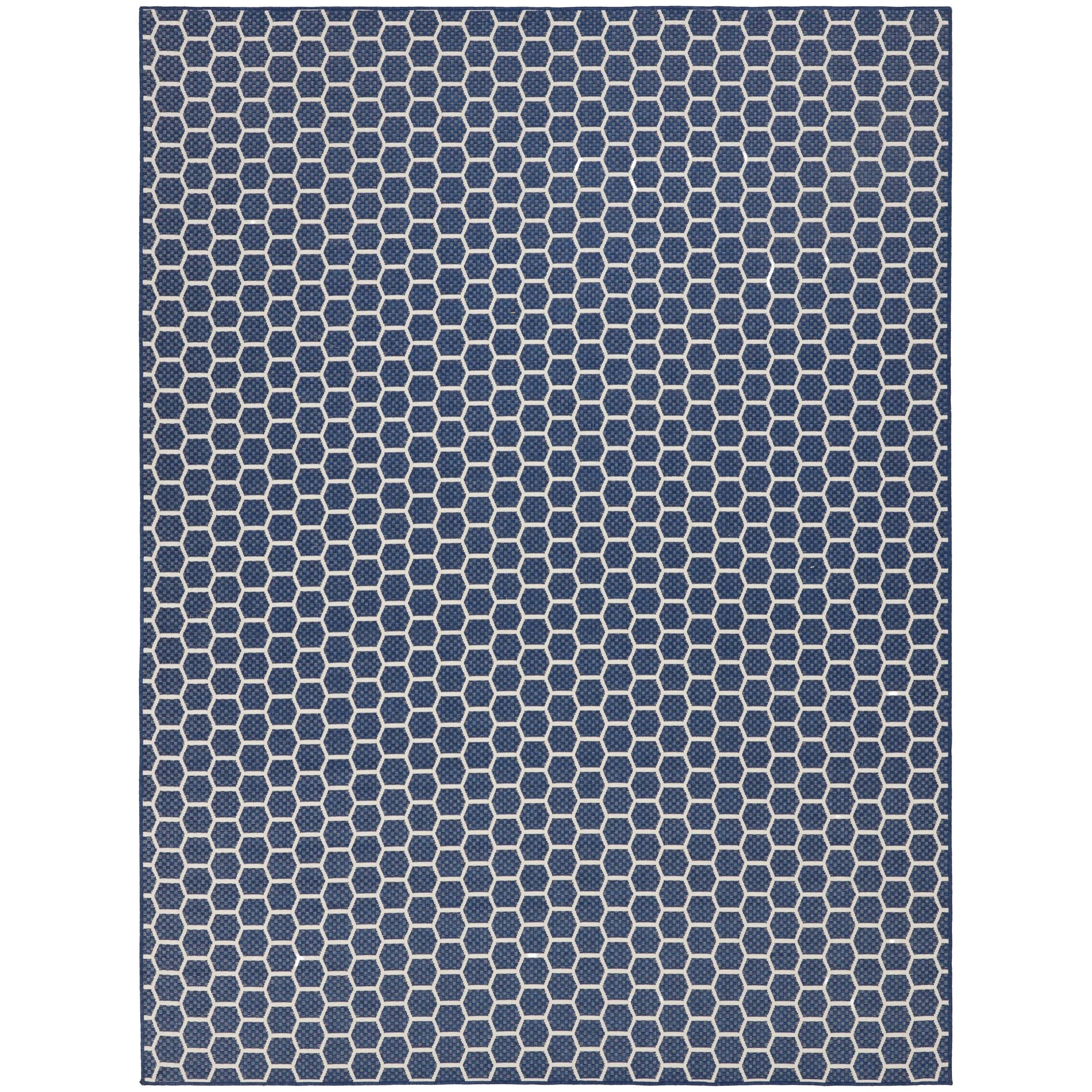 Nourison Reversible Indoor Outdoor Indoor/Outdoor Geometric Area Rug