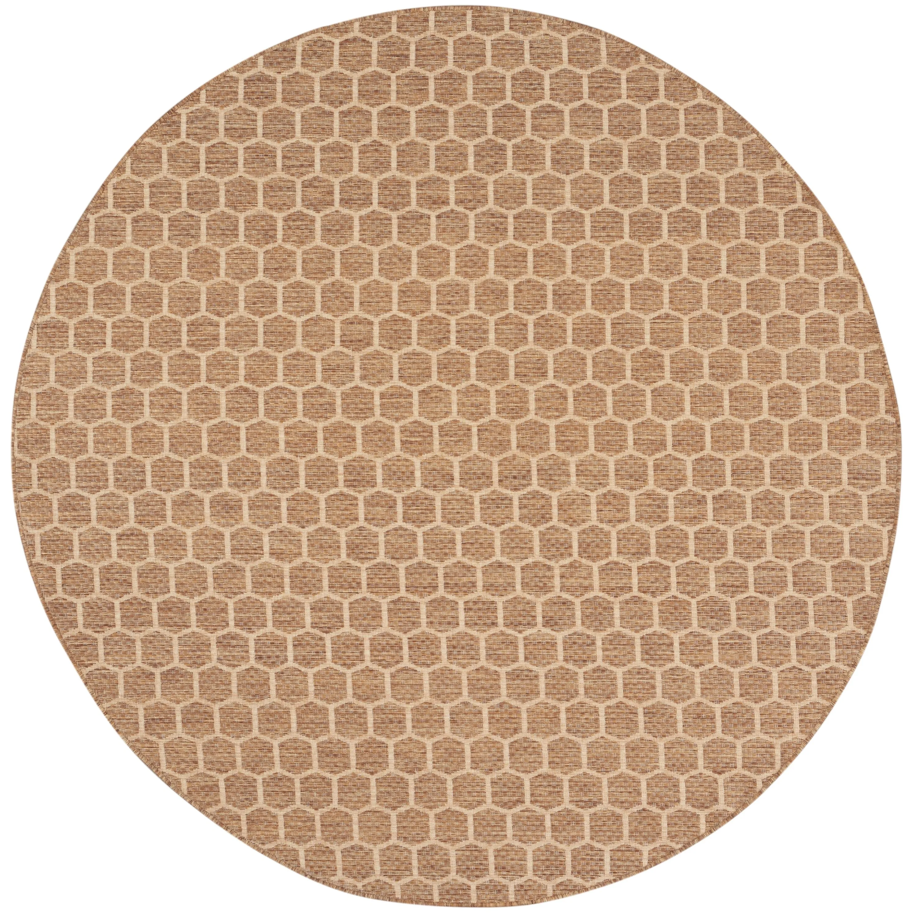 Nourison Reversible Indoor Outdoor Indoor/Outdoor Geometric Area Rug