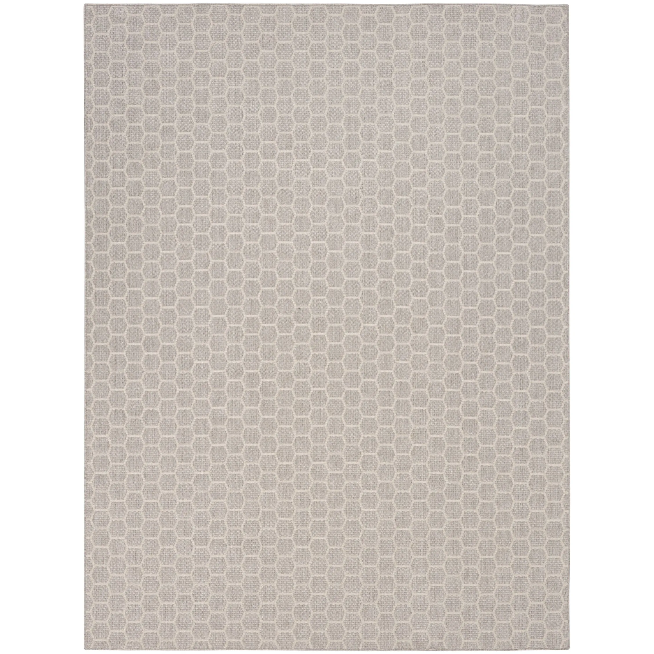 Nourison Reversible Indoor Outdoor Indoor/Outdoor Geometric Area Rug