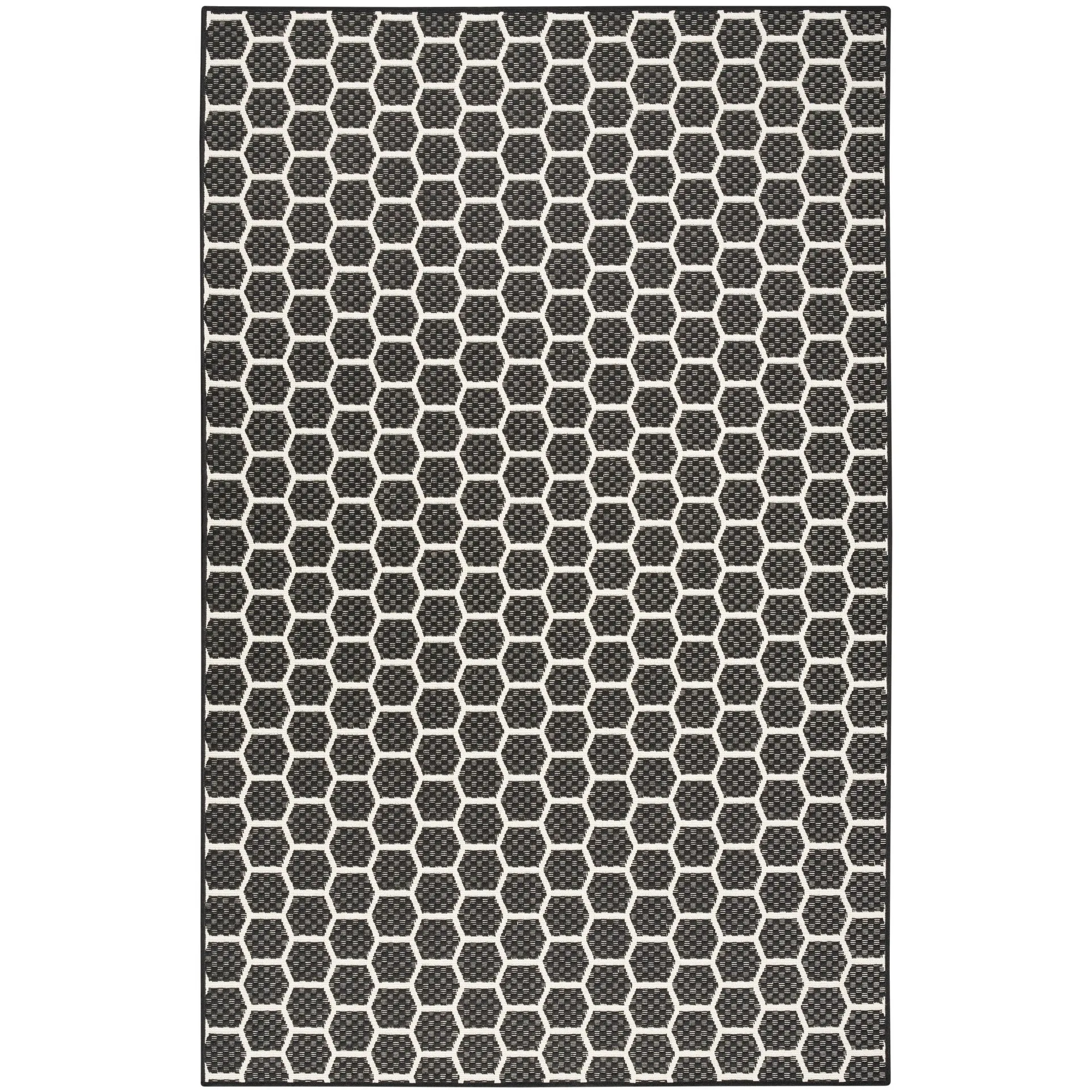 Nourison Reversible Indoor Outdoor Indoor/Outdoor Geometric Area Rug